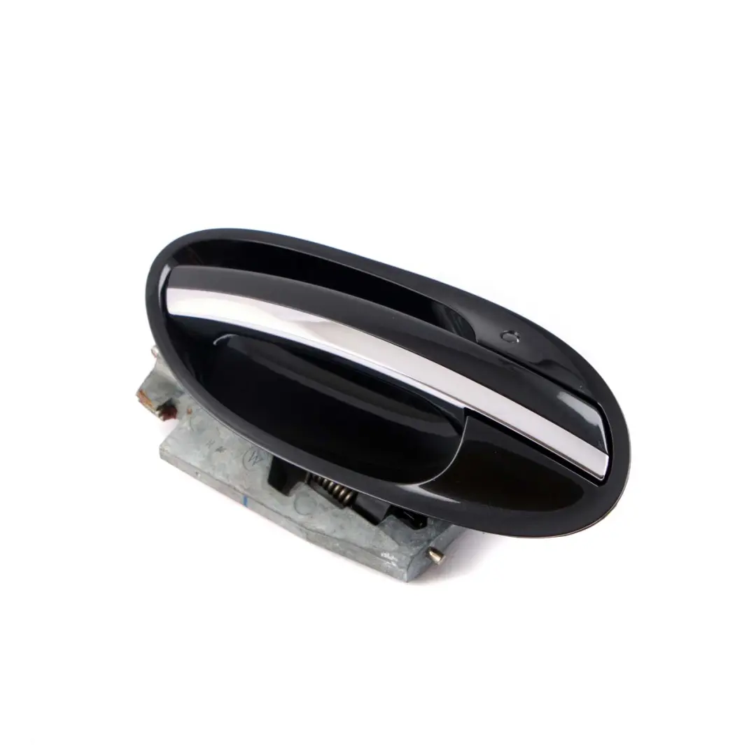  Door Handle Opener BMW E65 E66 Outer Rear Right O/S Black Sapphire Metallic 475 - SKU rhd-7191908-BS - Part number 7191908