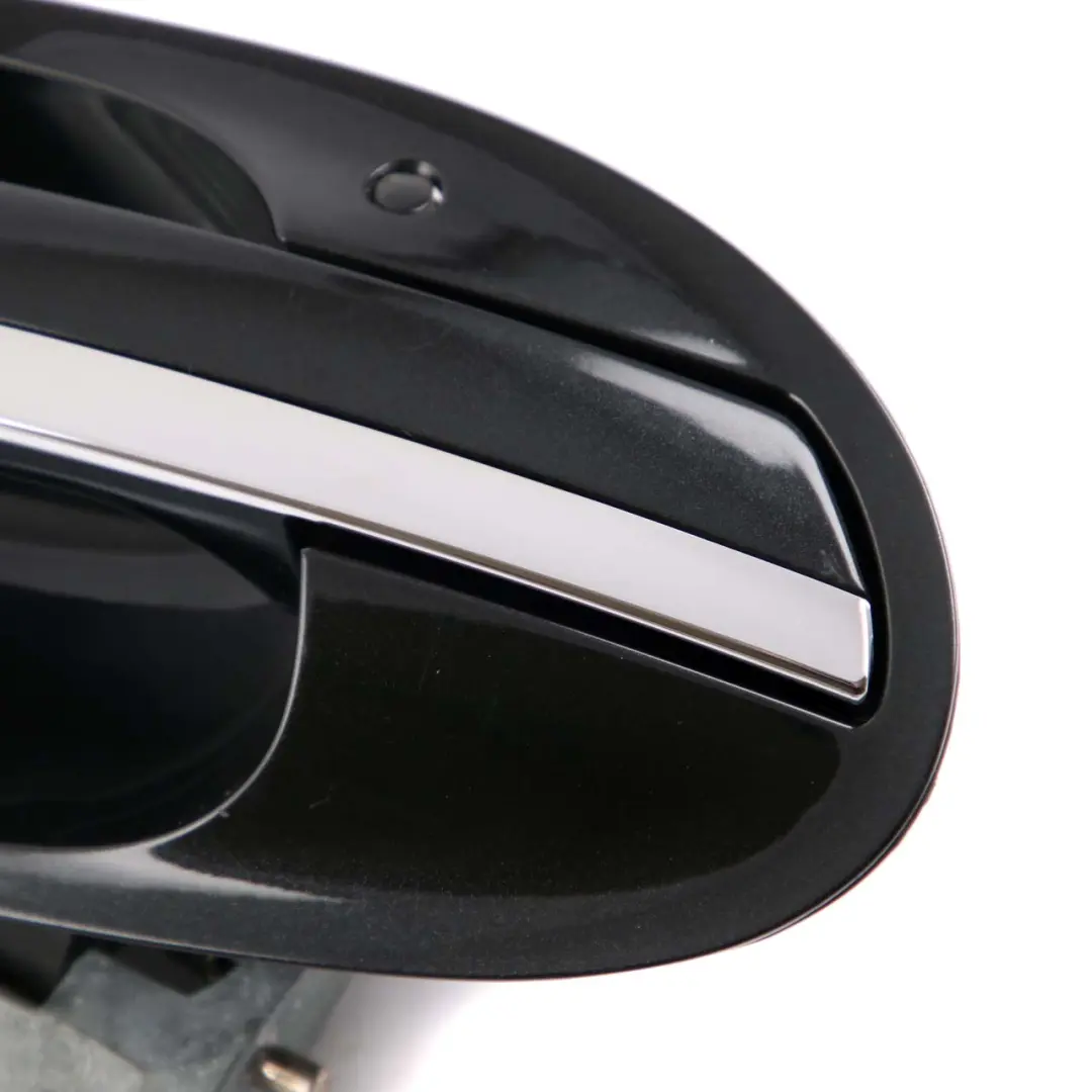  Door Handle Opener BMW E65 E66 Outer Rear Right O/S Black Sapphire Metallic 475 - SKU rhd-7191908-BS - Part number 7191908