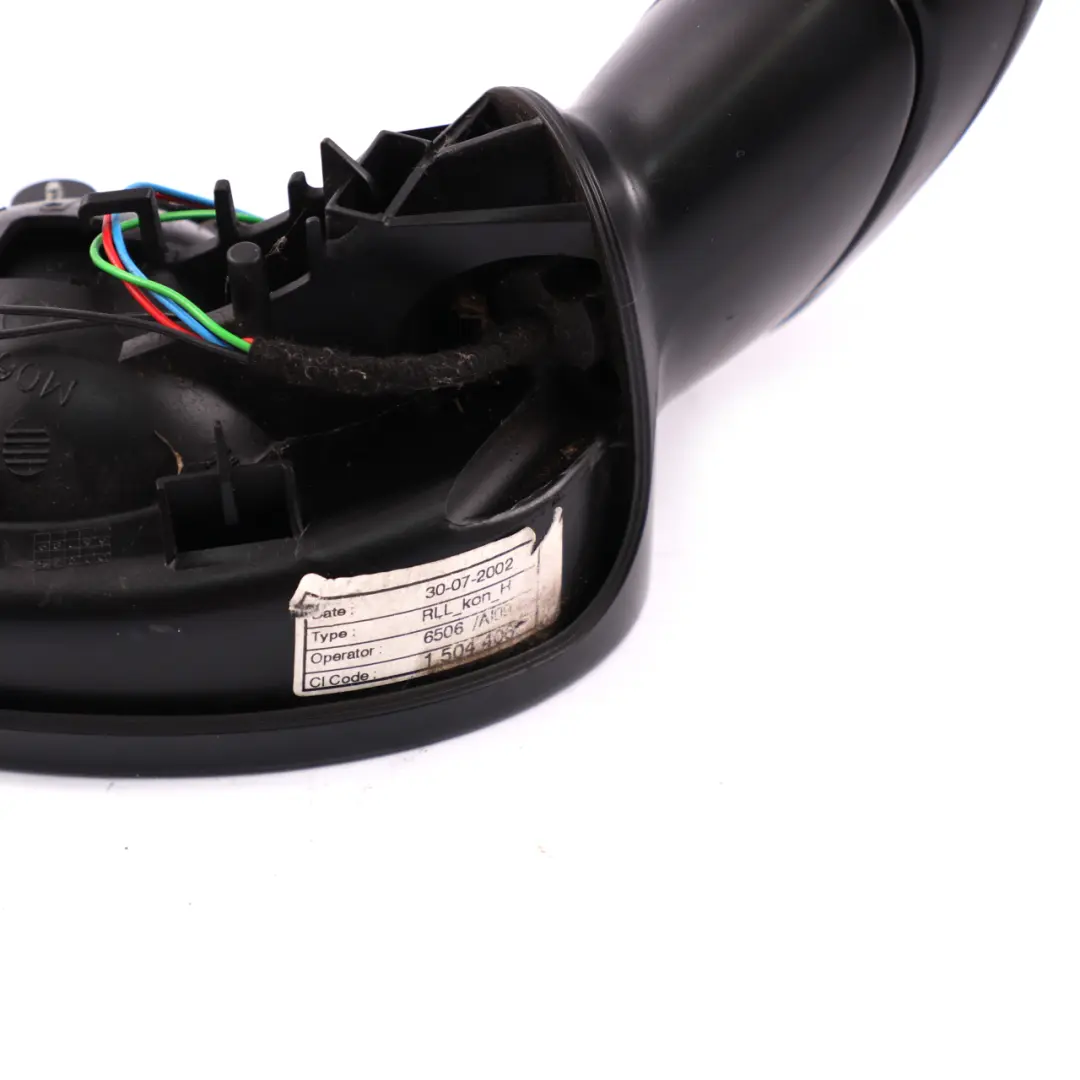 Heated Left Door Wing Mirror Base N/S 5 Pins With Glass to Mini Cooper R50 R53 with Part number 7192471 Mini Cooper R50 R53 Heated Left Door Wing Mirror Base N/S 5 Pins With Glass - SKU rhd-7192471-1 - Part number 7192471