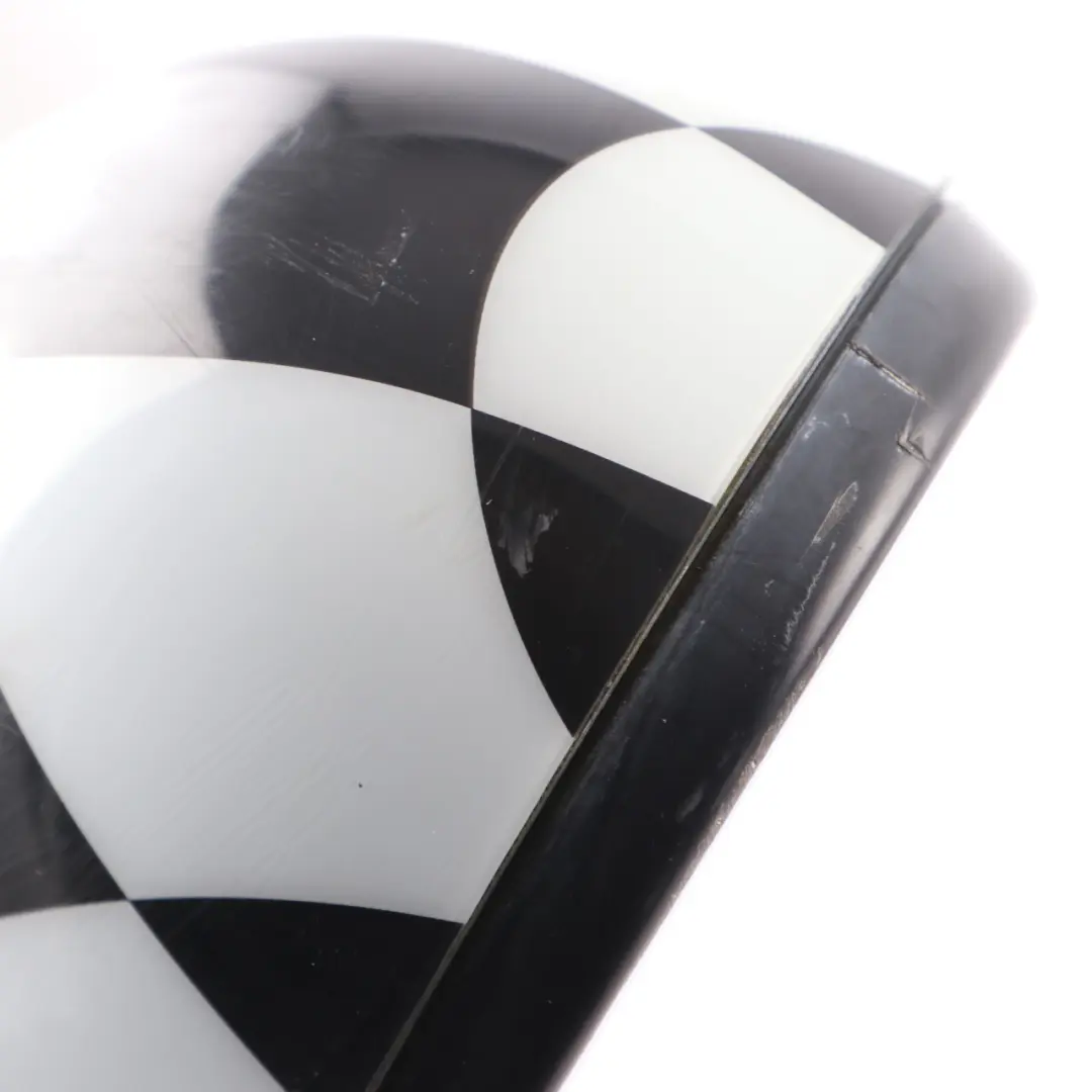 Heated Left Right Door Wing Mirror N/O/S Checkered Set to Mini Cooper R50 R53 with Part number 7192471 7192472 Mini Cooper R50 R53 Heated Left Right Door Wing Mirror N/O/S Checkered Set - SKU rhd-7192471-7192472-CHK - Part number 7192471 7192472