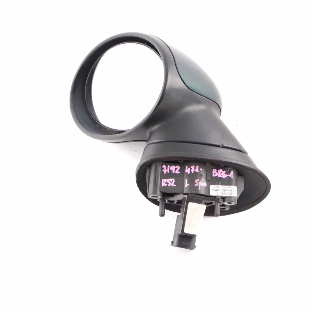 Wing Mirror Mini R50 R52 R53 Heated Left Door N/S British Racing Green - 895 to with Part number 7192471 Wing Mirror Mini R50 R52 R53 Heated Left Door N/S British Racing Green - 895 - SKU rhd-7192471-BRG1 - Part number 7192471