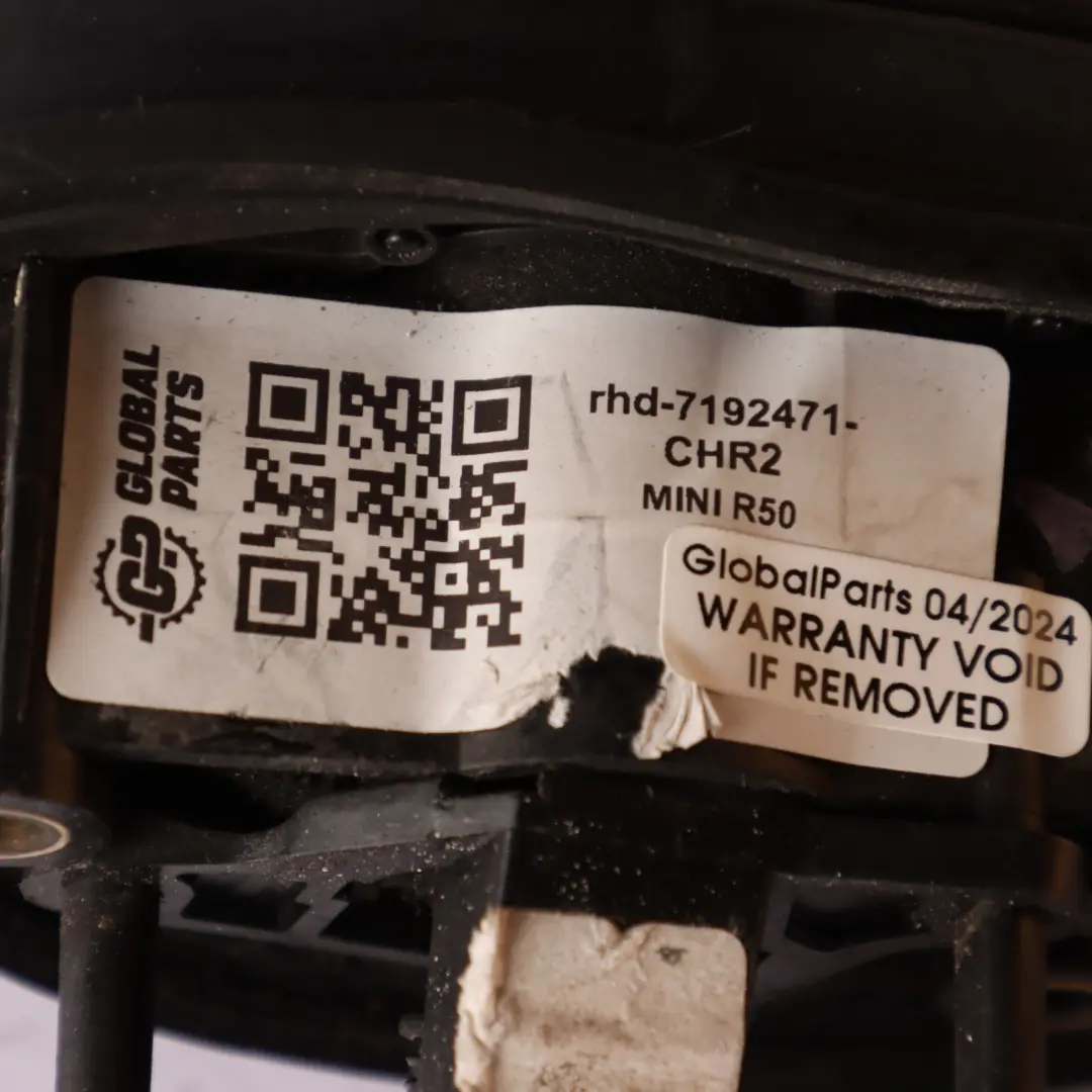 Exterior Left Door Wing Mirror N/S Chrome 3 Pins to Mini Cooper One 2 R50 R53 with Part number 7192471 Mini Cooper One 2 R50 R53 Exterior Left Door Wing Mirror N/S Chrome 3 Pins - SKU rhd-7192471-CHR2 - Part number 7192471