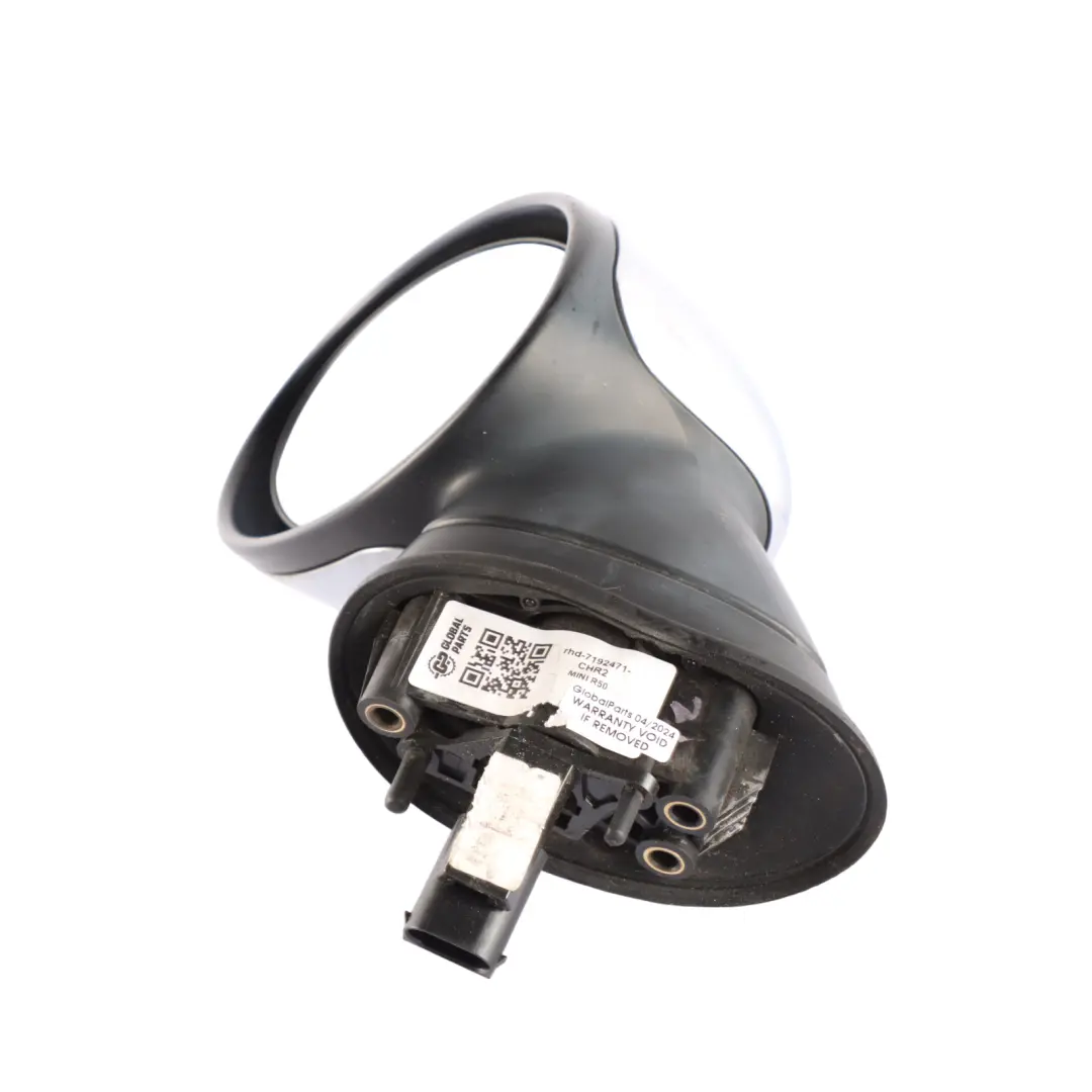 Exterior Left Door Wing Mirror N/S Chrome 3 Pins to Mini Cooper One 2 R50 R53 with Part number 7192471 Mini Cooper One 2 R50 R53 Exterior Left Door Wing Mirror N/S Chrome 3 Pins - SKU rhd-7192471-CHR2 - Part number 7192471