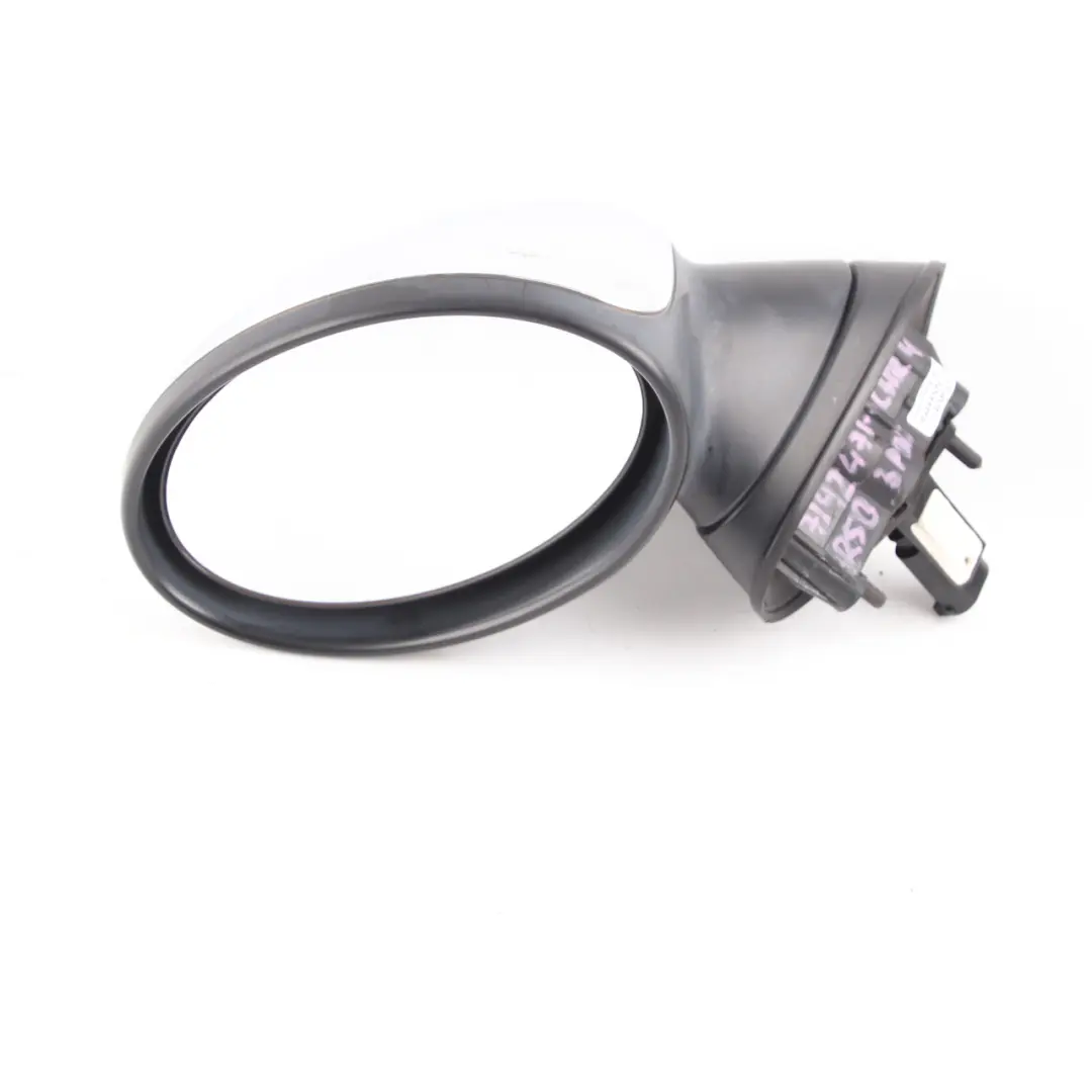 Wing Mirror Mini Cooper One R50 R53 Outside Door Left N/S Chrome 3 Pins to with Part number 7192471 Wing Mirror Mini Cooper One R50 R53 Outside Door Left N/S Chrome 3 Pins - SKU rhd-7192471-CHR4 - Part number 7192471