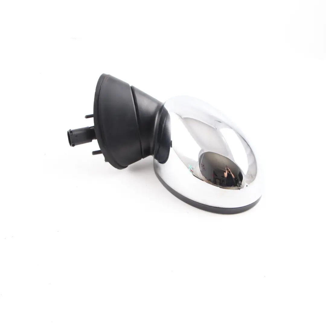 Wing Mirror Mini Cooper One R50 R53 Outside Door Left N/S Chrome 3 Pins to with Part number 7192471 Wing Mirror Mini Cooper One R50 R53 Outside Door Left N/S Chrome 3 Pins - SKU rhd-7192471-CHR4 - Part number 7192471