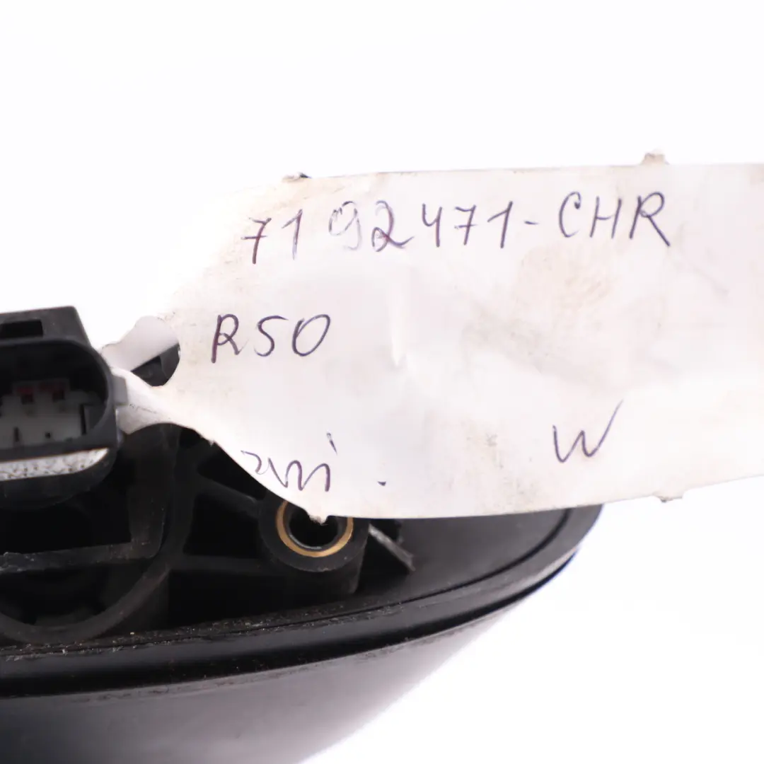  Wing Mirror Mini Cooper One R50 R52 R53 Outside Left Door N/S Chrome - SKU rhd-7192471-CHR - Part number 7192471