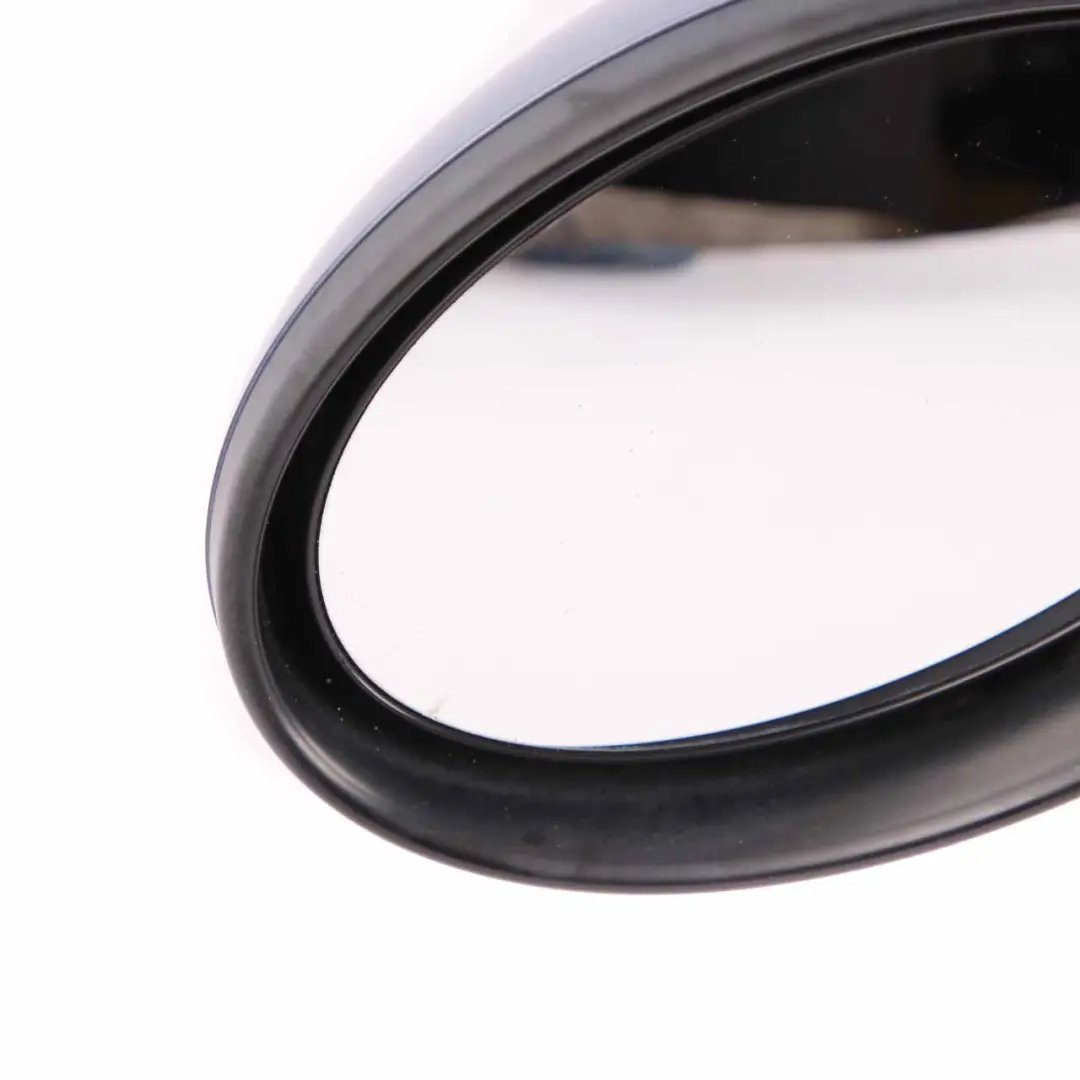 Left Door Wing Mirror N/S Cool Blue Metallic A27 to Mini Cooper One R50 R53 with Part number 7192471 Mini Cooper One R50 R53 Left Door Wing Mirror N/S Cool Blue Metallic A27 - SKU rhd-7192471-COOL - Part number 7192471