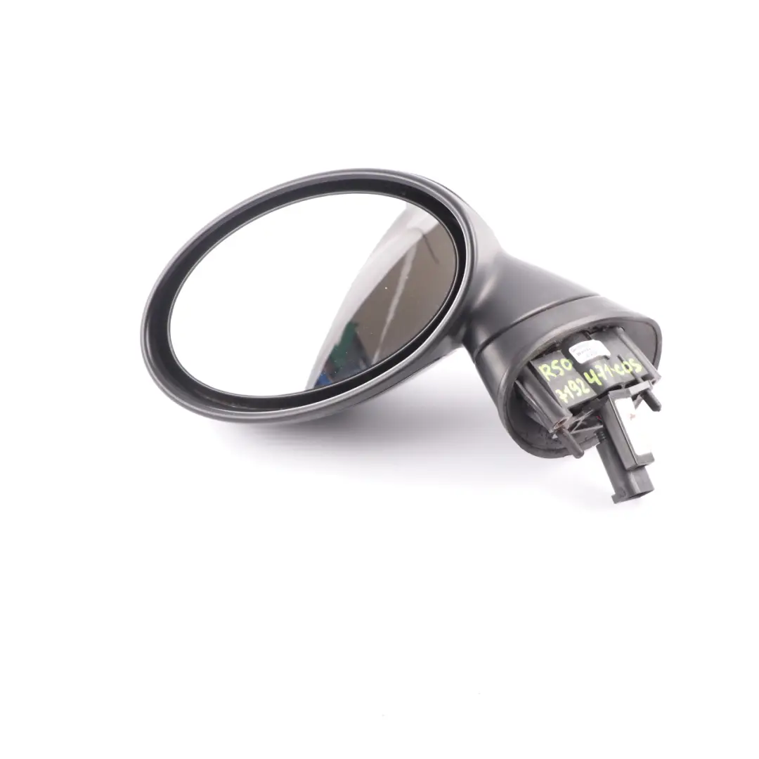 Mini Cooper R50 R53 Left Door Wing Mirror N/S Cosmosschwarz Cosmos Black 303 - SKU rhd-7192471-COS - Part number 7192471