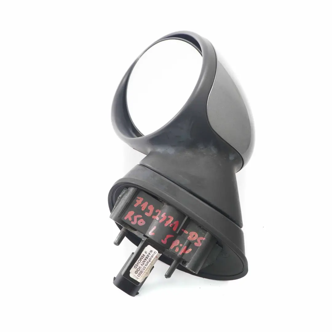 Wing Mirror Mini Cooper R50 R53 Left Door N/S 5 Pins Dark Silver Metallic 871 to with Part number 7192471 Wing Mirror Mini Cooper R50 R53 Left Door N/S 5 Pins Dark Silver Metallic 871 - SKU rhd-7192471-DS - Part number 7192471