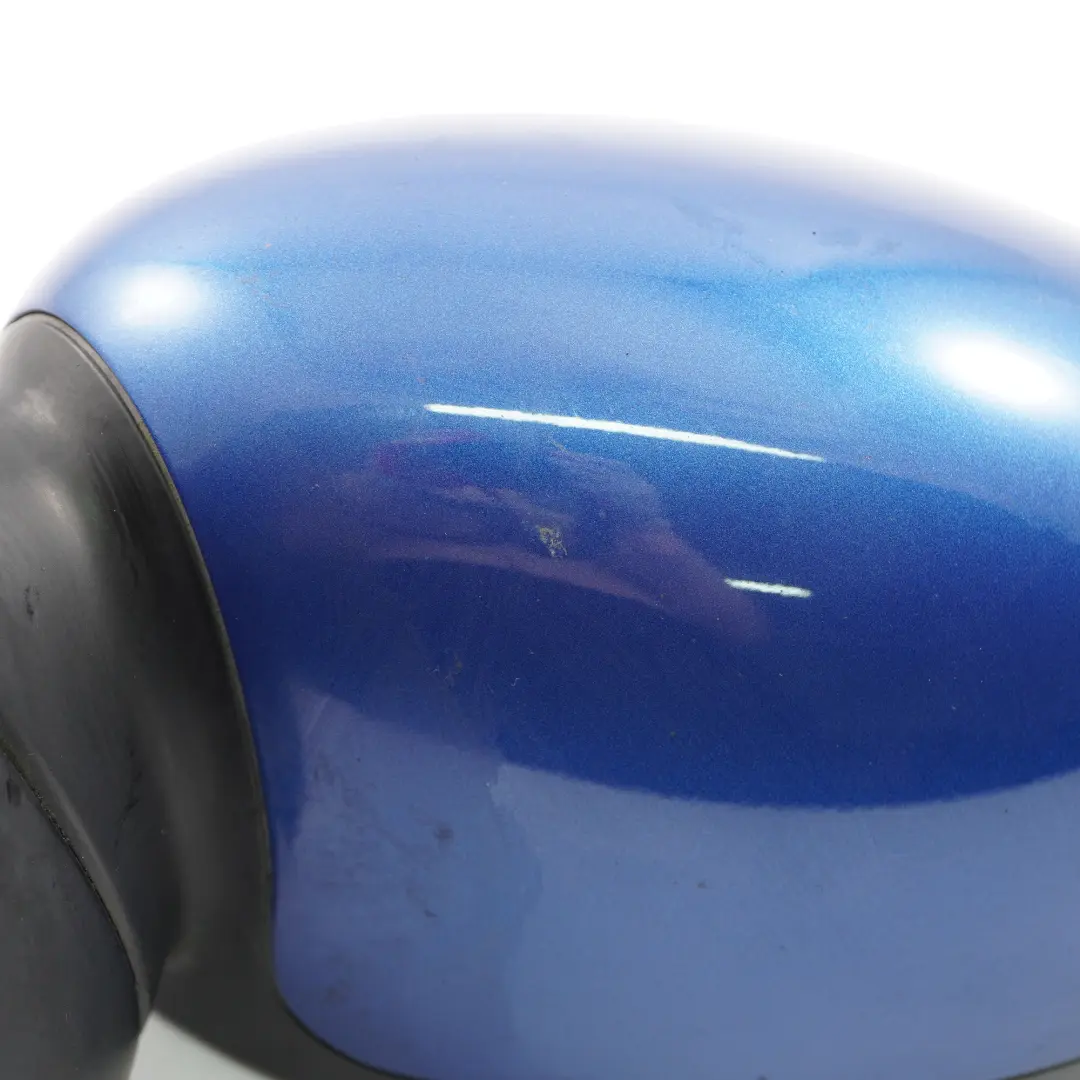 Wing Mirror Mini Cooper R50 R52 R53 Door Left N/S 3 Pins Hyper Blue A28 to with Part number 7192471 Wing Mirror Mini Cooper R50 R52 R53 Door Left N/S 3 Pins Hyper Blue A28 - SKU rhd-7192471-HYB - Part number 7192471