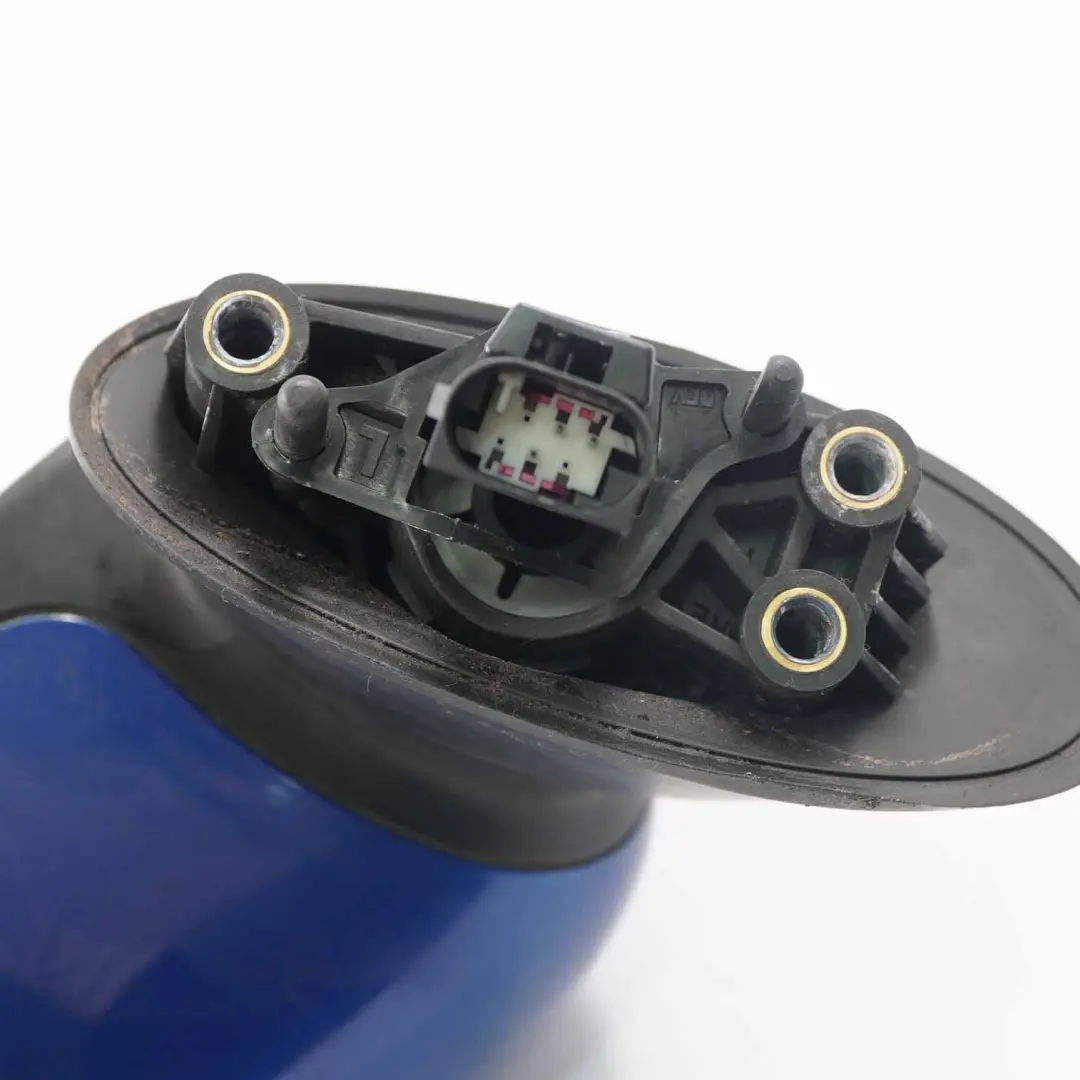 Wing Mirror Mini Cooper R50 R52 R53 Door Left N/S 3 Pins Hyper Blue A28 to with Part number 7192471 Wing Mirror Mini Cooper R50 R52 R53 Door Left N/S 3 Pins Hyper Blue A28 - SKU rhd-7192471-HYB - Part number 7192471