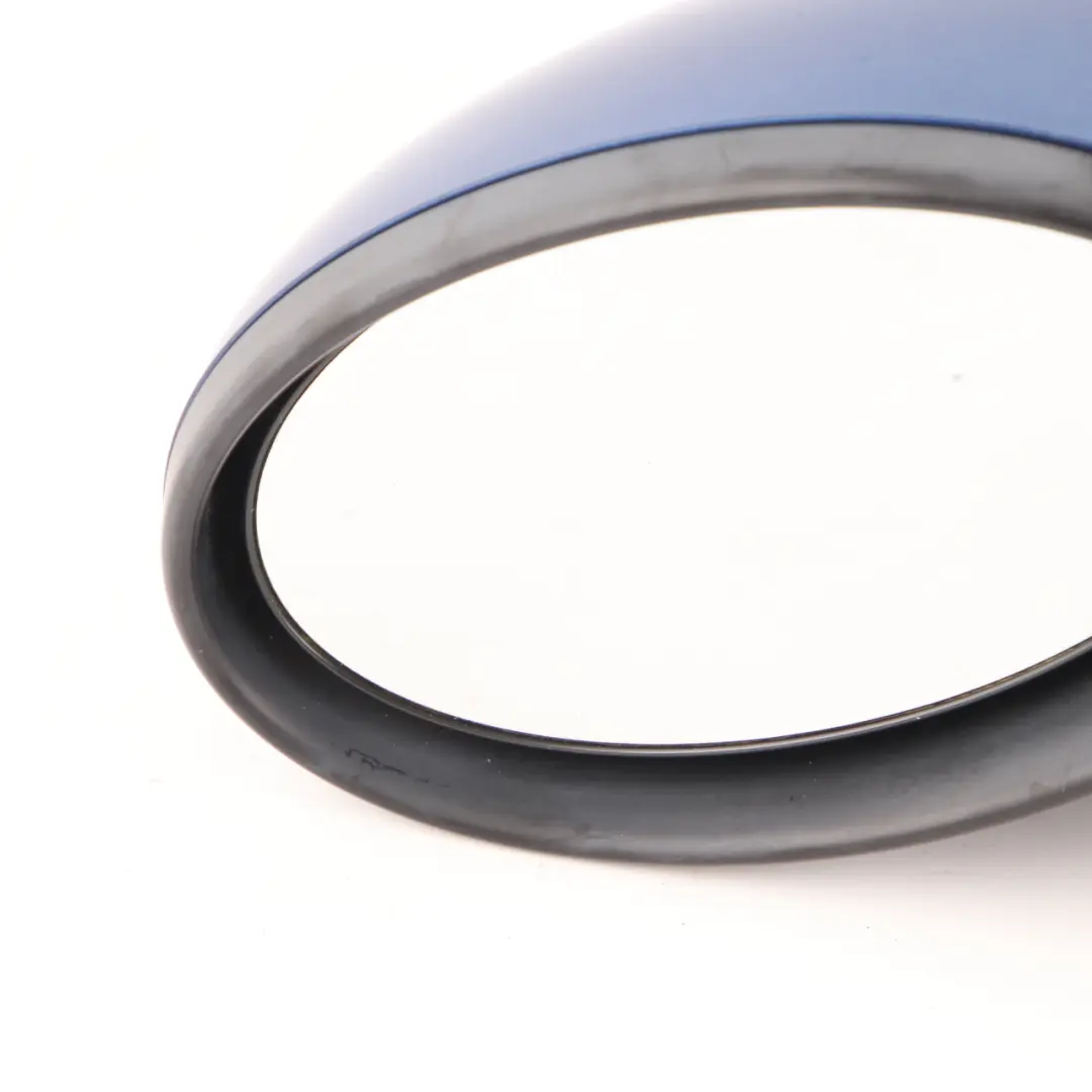 Wing Mirror Mini Cooper R50 R52 R53 Left Door N/S Lightning Blue Metallic A63 to with Part number 7192471 Wing Mirror Mini Cooper R50 R52 R53 Left Door N/S Lightning Blue Metallic A63 - SKU rhd-7192471-LB - Part number 7192471
