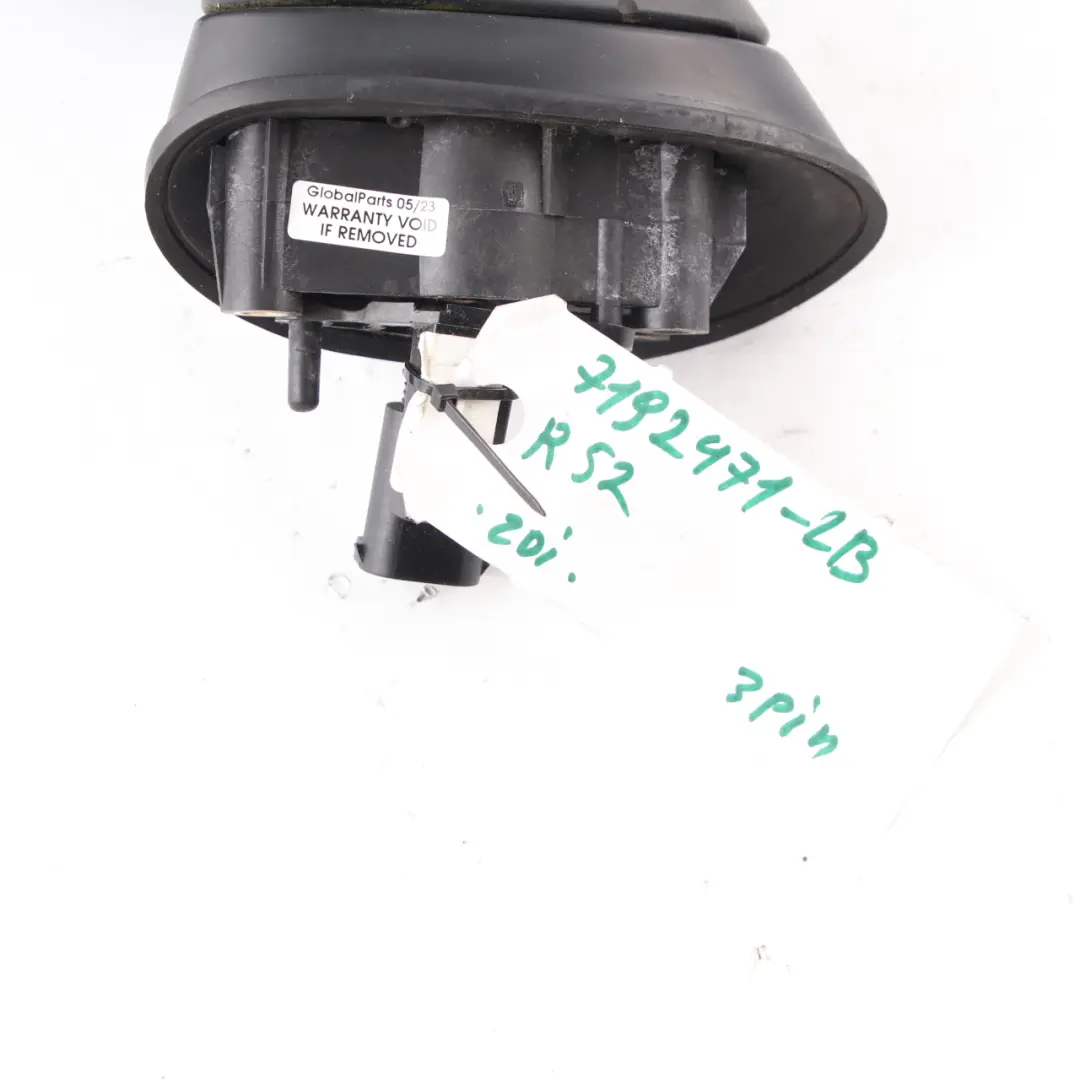 Wing Mirror Mini Cooper R50 R52 R53 Left Door N/S Lightning Blue Metallic A63 to with Part number 7192471 Wing Mirror Mini Cooper R50 R52 R53 Left Door N/S Lightning Blue Metallic A63 - SKU rhd-7192471-LB - Part number 7192471