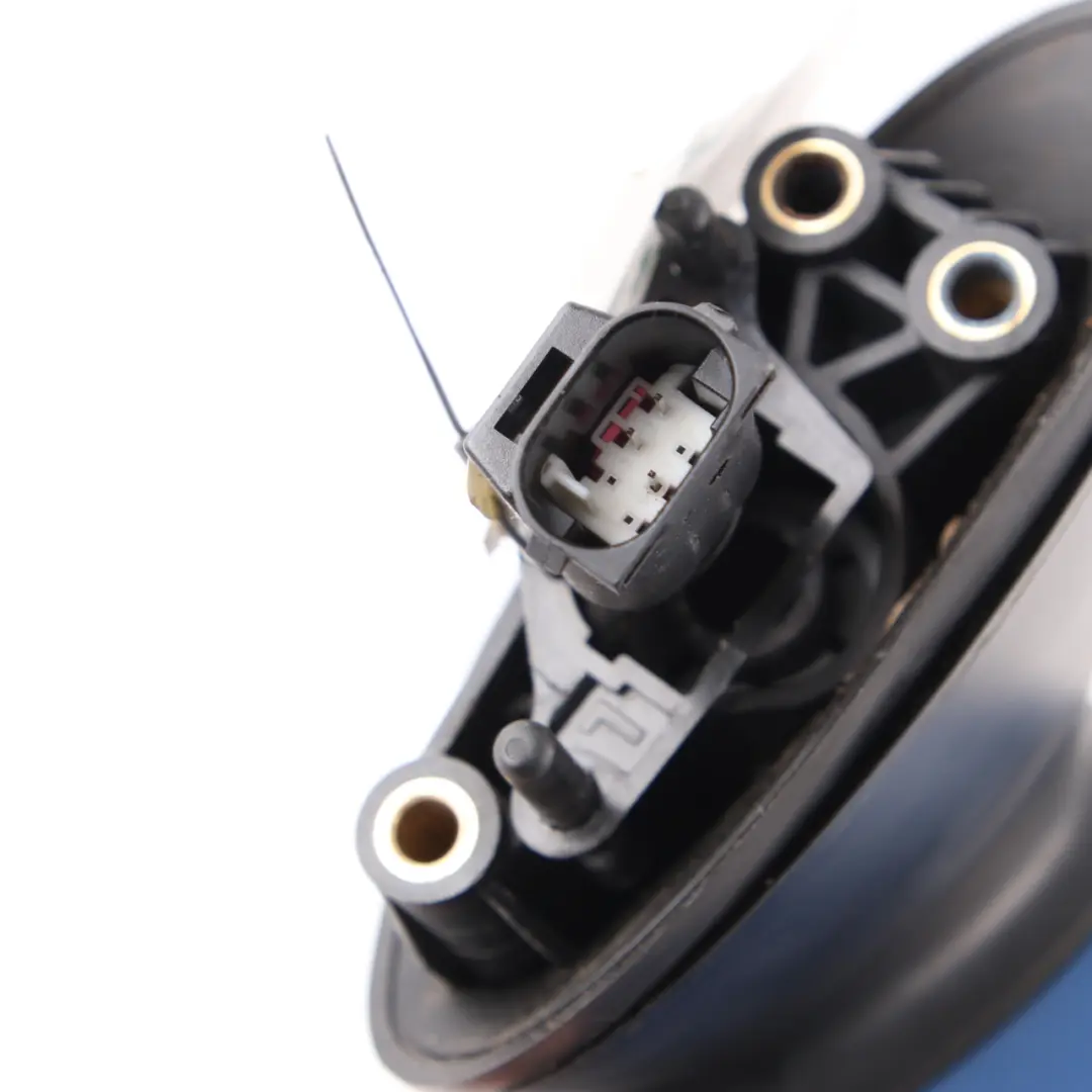 Wing Mirror Mini Cooper R50 R52 R53 Left Door N/S Lightning Blue Metallic A63 to with Part number 7192471 Wing Mirror Mini Cooper R50 R52 R53 Left Door N/S Lightning Blue Metallic A63 - SKU rhd-7192471-LB - Part number 7192471