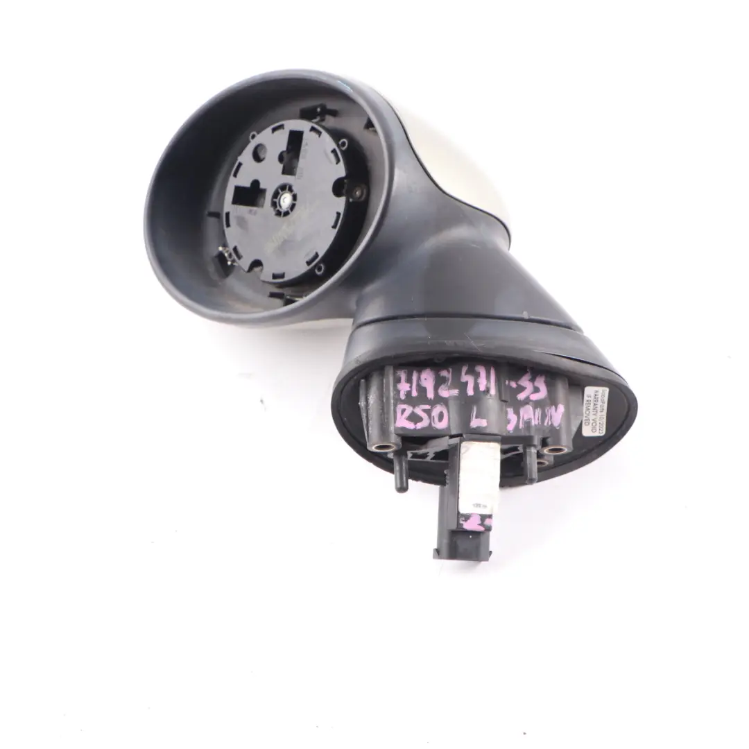 Left Door Wing Mirror N/S Sparkling Silver Metallic A60 to Mini Cooper One R50 R53 with Part number 7192471 Mini Cooper One R50 R53 Left Door Wing Mirror N/S Sparkling Silver Metallic A60 - SKU rhd-7192471-SS - Part number 7192471