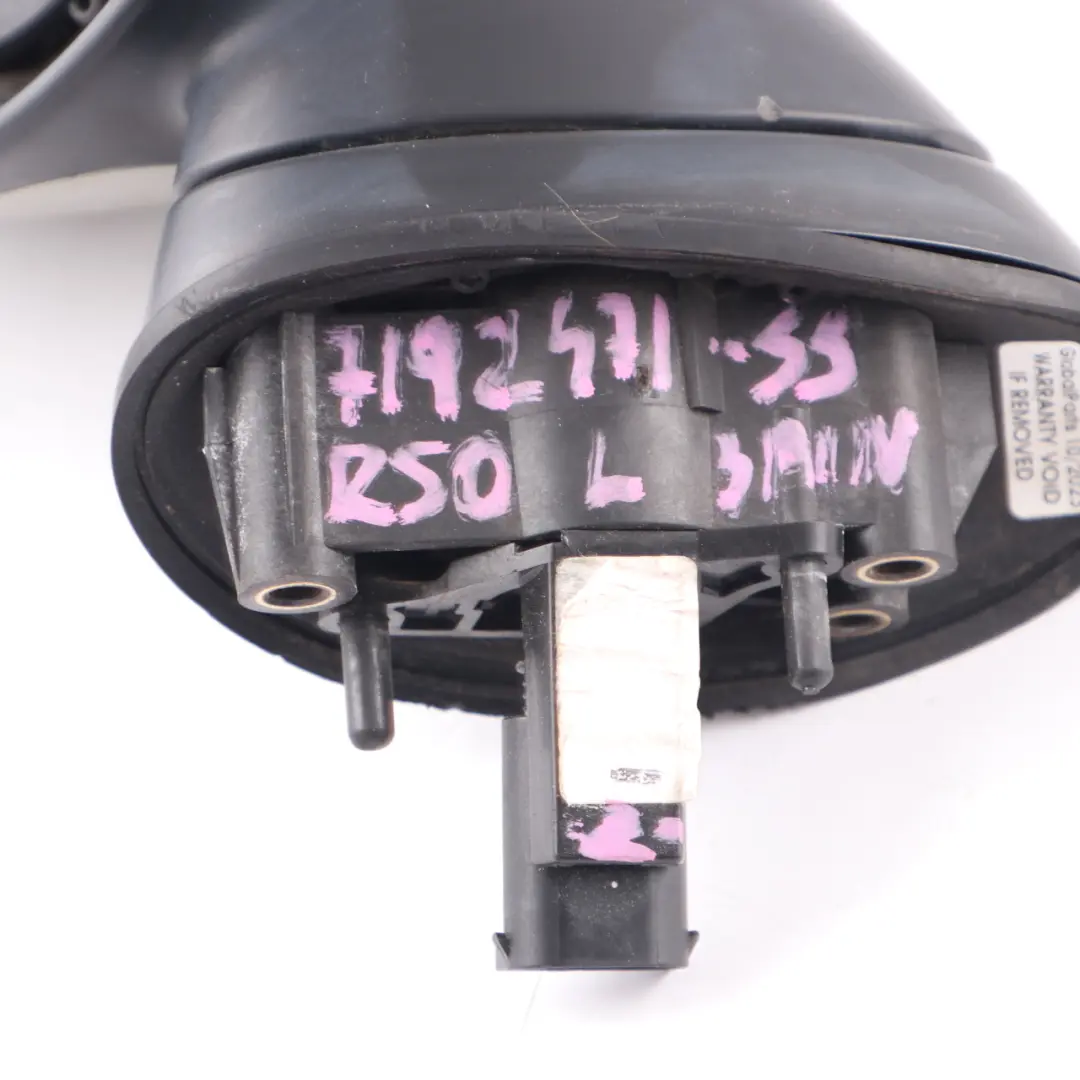 Left Door Wing Mirror N/S Sparkling Silver Metallic A60 to Mini Cooper One R50 R53 with Part number 7192471 Mini Cooper One R50 R53 Left Door Wing Mirror N/S Sparkling Silver Metallic A60 - SKU rhd-7192471-SS - Part number 7192471