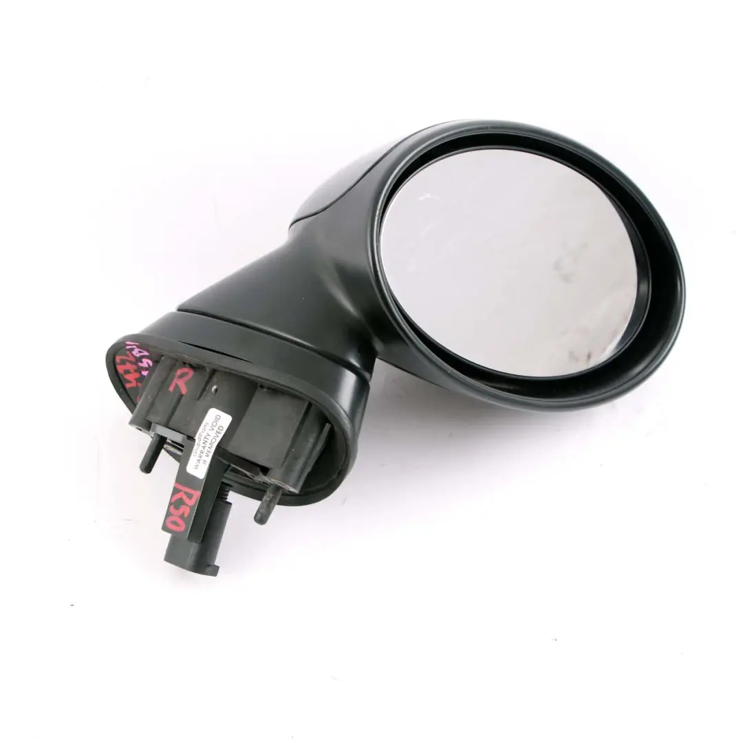  Door Wing Mirror Mini Cooper One R50 R53 5 Right O/S 3 Pins Astro Black A25 - SKU rhd-7192472-ASB5 - Part number 7192472