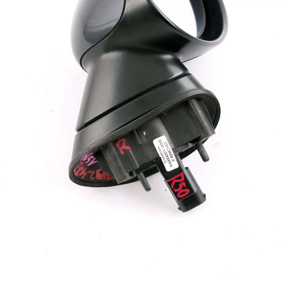  Door Wing Mirror Mini Cooper One R50 R53 5 Right O/S 3 Pins Astro Black A25 - SKU rhd-7192472-ASB5 - Part number 7192472