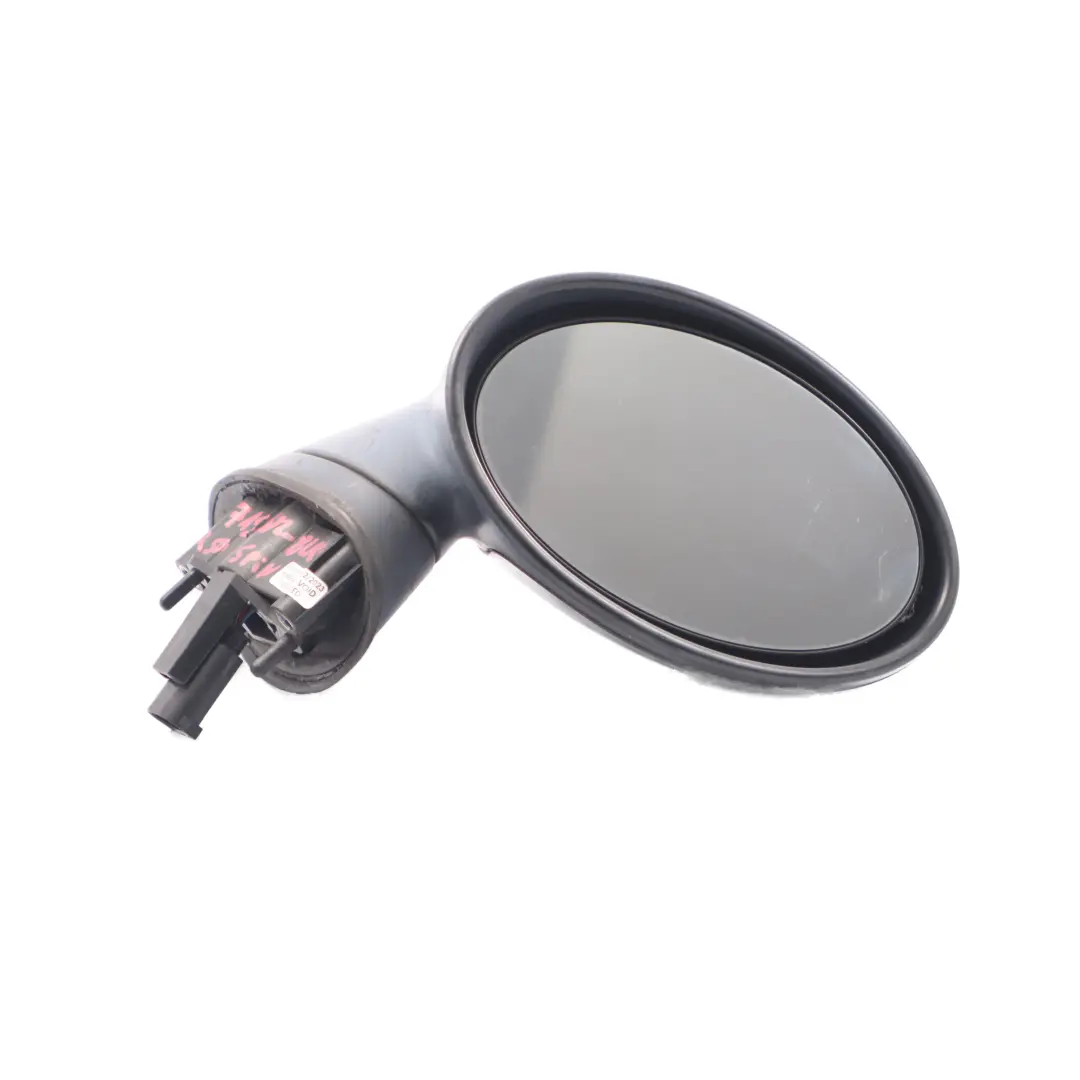 Wing Mirror Mini Cooper One R50 R53 Heated Door Outside Right O/S Black 5 Pins to with Part number 7192472 Wing Mirror Mini Cooper One R50 R53 Heated Door Outside Right O/S Black 5 Pins - SKU rhd-7192472-BLK1 - Part number 7192472