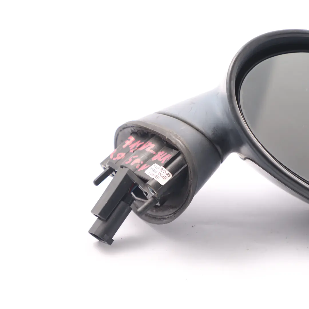  Wing Mirror Mini Cooper One R50 R53 Heated Door Outside Right O/S Black 5 Pins - SKU rhd-7192472-BLK1 - Part number 7192472