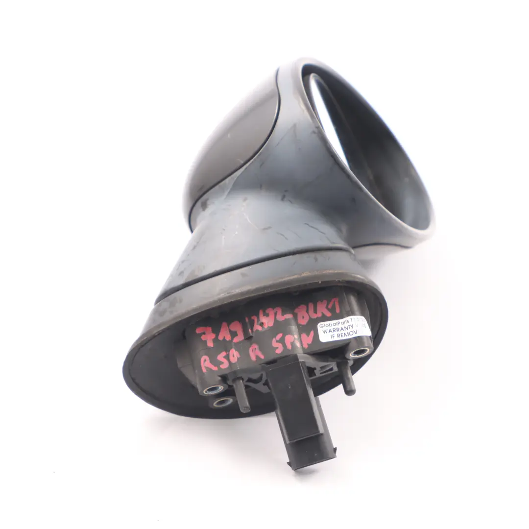 Wing Mirror Mini Cooper One R50 R53 Heated Door Outside Right O/S Black 5 Pins to with Part number 7192472 Wing Mirror Mini Cooper One R50 R53 Heated Door Outside Right O/S Black 5 Pins - SKU rhd-7192472-BLK1 - Part number 7192472