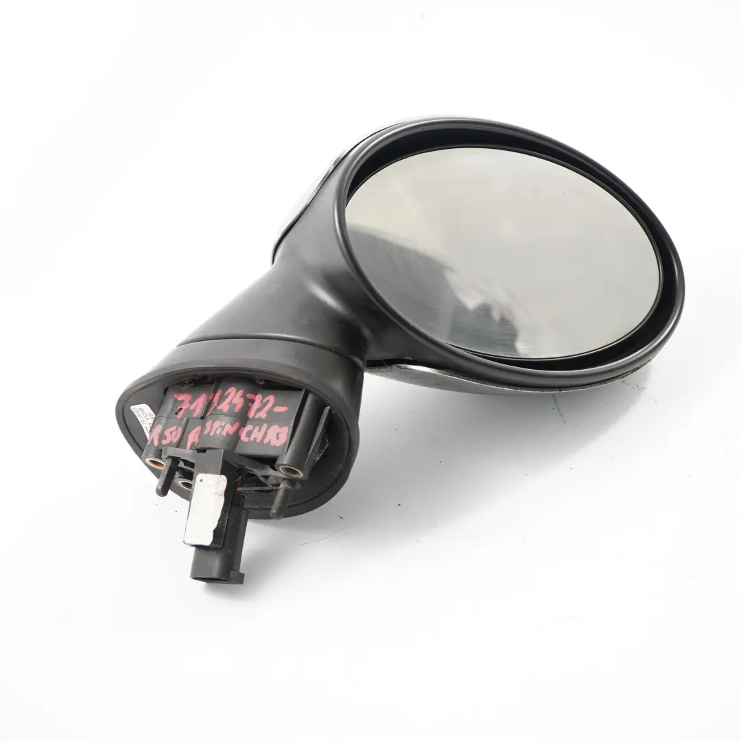 Wing Mirror Mini Cooper One R50 R53 Exterior Right Door O/S Chrome 3 Pins to with Part number 7192472 Wing Mirror Mini Cooper One R50 R53 Exterior Right Door O/S Chrome 3 Pins - SKU rhd-7192472-CHR3 - Part number 7192472