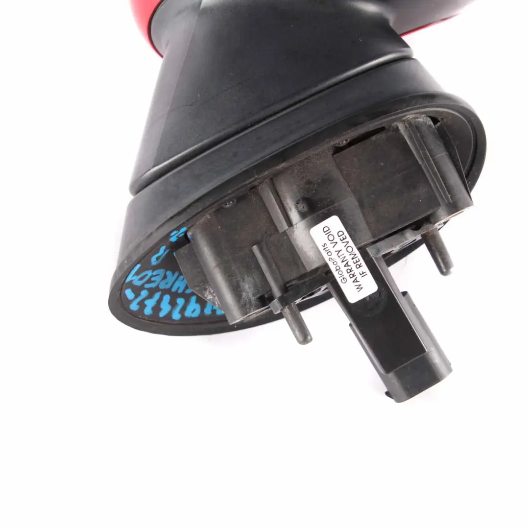 Wing Mirror Mini R50 R53 Right Door Outside O/S Chili Red 851 to with Part number 7192472 Wing Mirror Mini R50 R53 Right Door Outside O/S Chili Red 851 - SKU rhd-7192472-CHRED1 - Part number 7192472