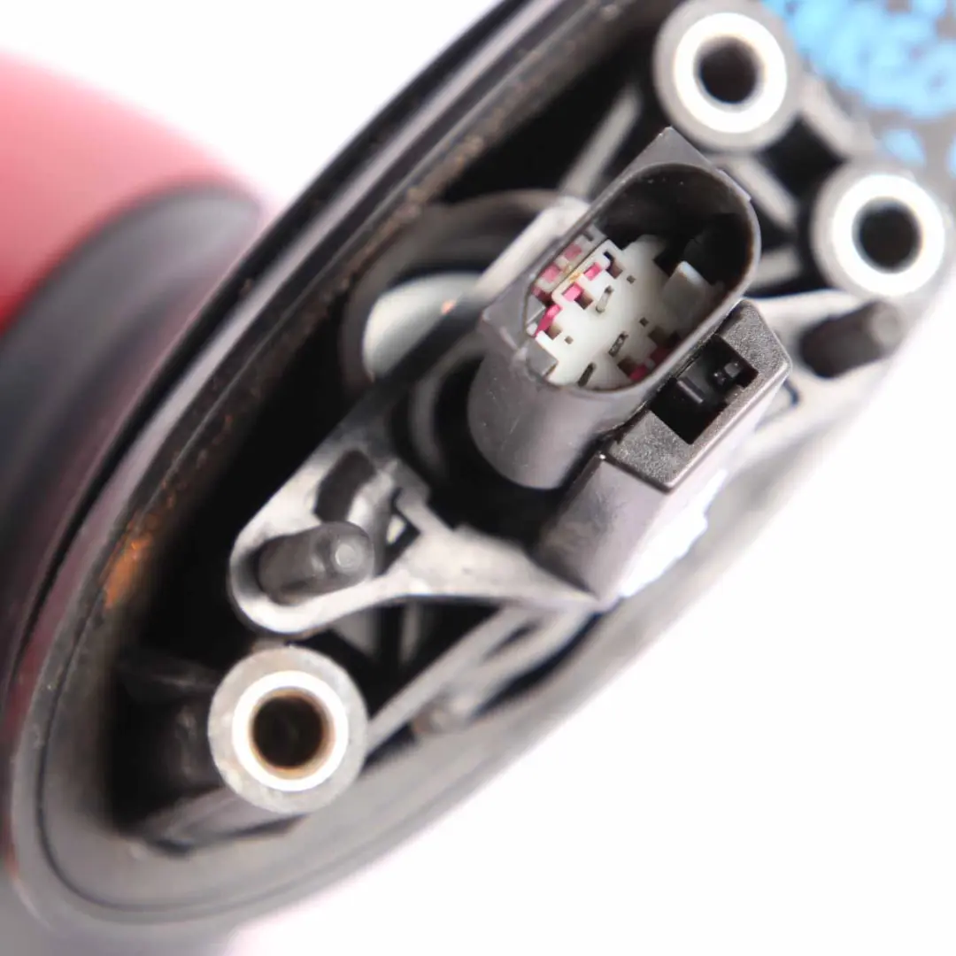 Wing Mirror Mini R50 R53 Right Door Outside O/S Chili Red 851 to with Part number 7192472 Wing Mirror Mini R50 R53 Right Door Outside O/S Chili Red 851 - SKU rhd-7192472-CHRED1 - Part number 7192472