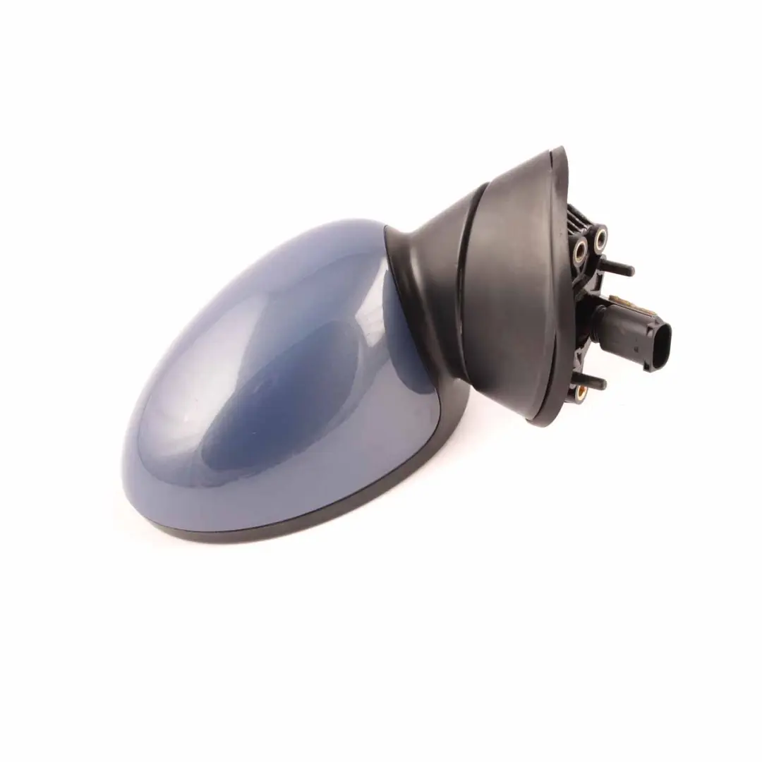 Exterior Right Door Wing Mirror O/S Cool Blue A27 to Mini Cooper One R50 R53 with Part number 7192472 Mini Cooper One R50 R53 Exterior Right Door Wing Mirror O/S Cool Blue A27 - SKU rhd-7192472-COOL - Part number 7192472