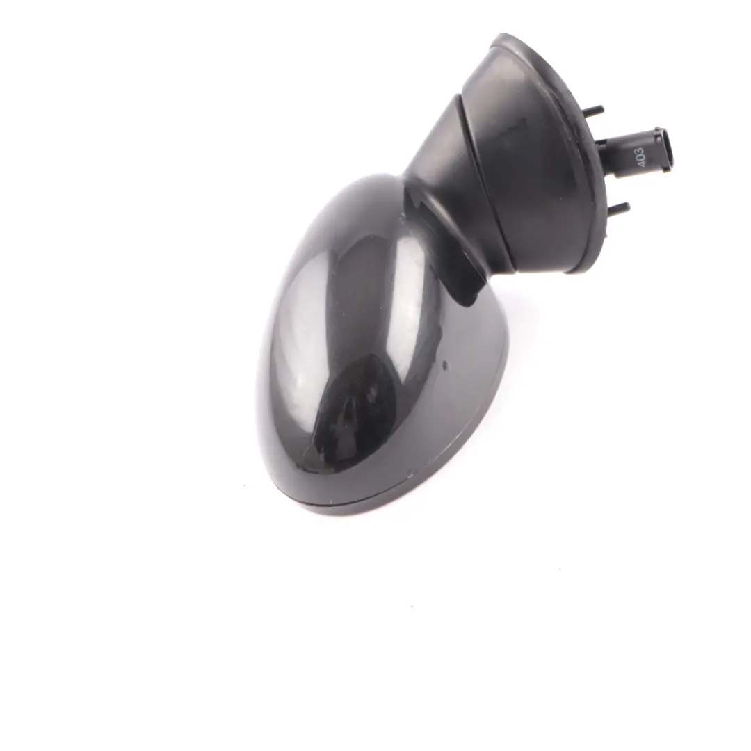 Right O/S Door Wing Mirror Cosmos Black Metallic 303 to MINI Cooper One R50 R53 R52 with Part number 7192472 MINI Cooper One R50 R53 R52 Right O/S Door Wing Mirror Cosmos Black Metallic 303 - SKU rhd-7192472-COS - Part number 7192472