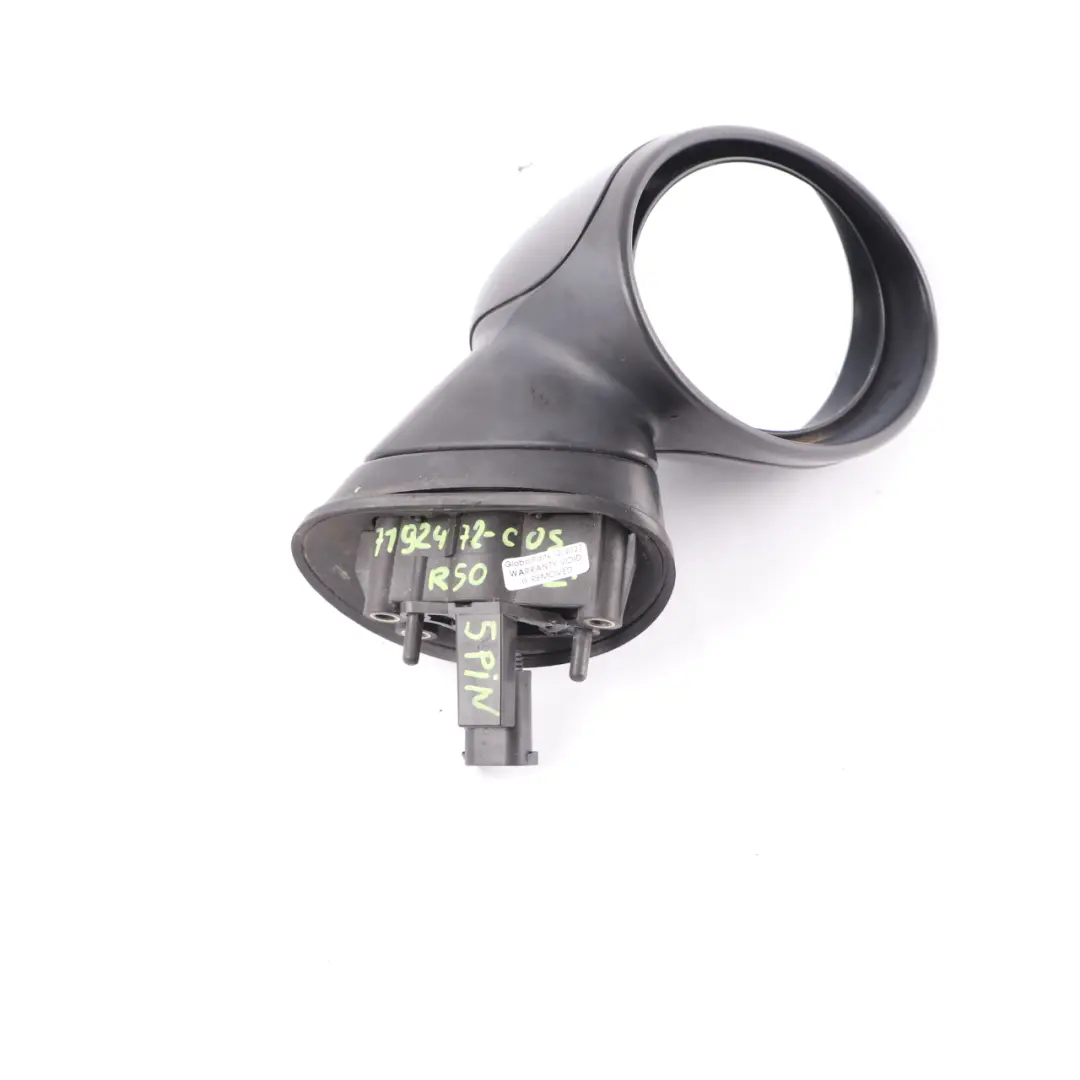 Right O/S Door Wing Mirror Cosmos Black Metallic 303 to MINI Cooper One R50 R53 R52 with Part number 7192472 MINI Cooper One R50 R53 R52 Right O/S Door Wing Mirror Cosmos Black Metallic 303 - SKU rhd-7192472-COS - Part number 7192472
