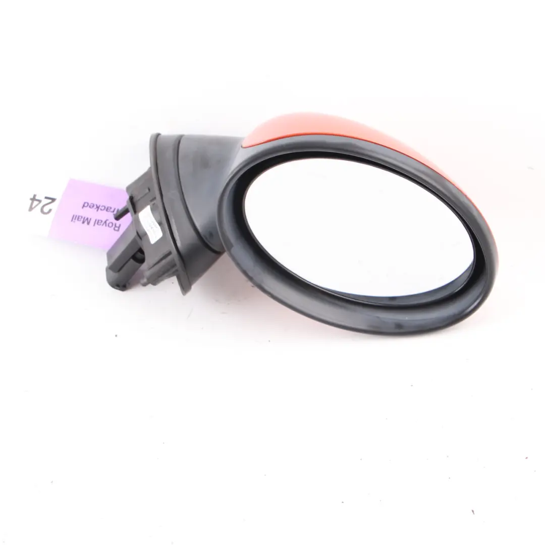 Wing Mirror Mini Cooper One R50 R52 R53 Right Door O/S Hot Orange Metallic - A26 to with Part number 7192472 Wing Mirror Mini Cooper One R50 R52 R53 Right Door O/S Hot Orange Metallic - A26 - SKU rhd-7192472-HOT2 - Part number 7192472
