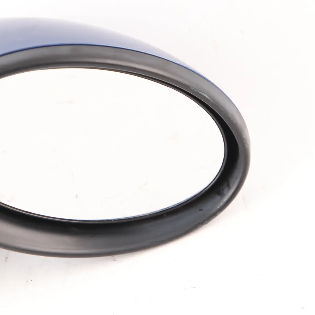 Wing Mirror Mini Cooper R50 R52 R53 Right Outside Door O/S Lightning Blue A63 to with Part number 7192472 Wing Mirror Mini Cooper R50 R52 R53 Right Outside Door O/S Lightning Blue A63 - SKU rhd-7192472-LB - Part number 7192472