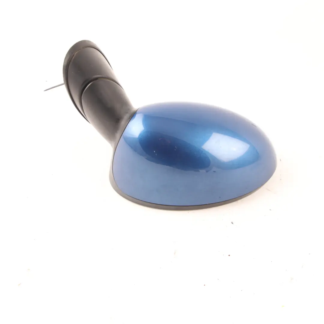 Wing Mirror Mini Cooper R50 R52 R53 Right Outside Door O/S Lightning Blue A63 to with Part number 7192472 Wing Mirror Mini Cooper R50 R52 R53 Right Outside Door O/S Lightning Blue A63 - SKU rhd-7192472-LB - Part number 7192472