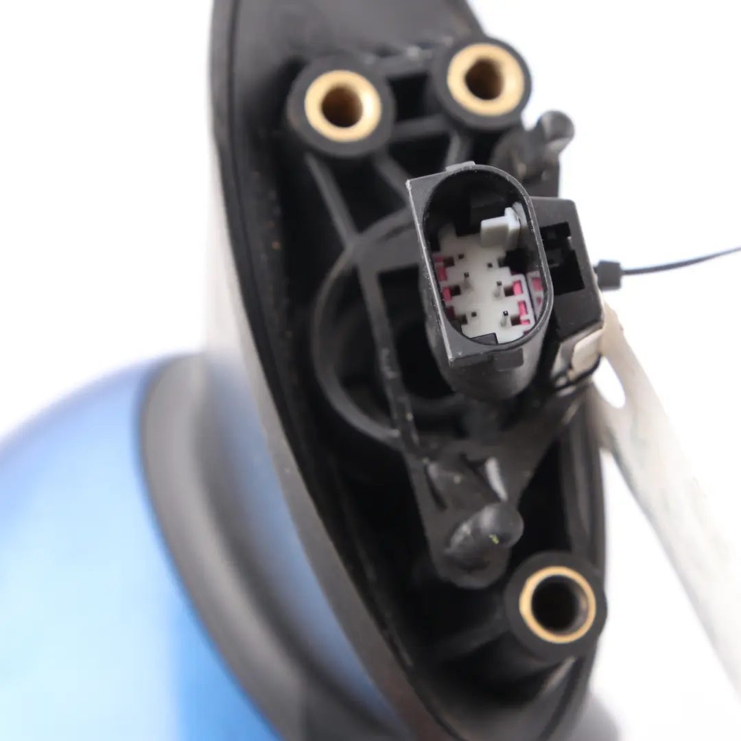 Wing Mirror Mini Cooper R50 R52 R53 Right Outside Door O/S Lightning Blue A63 to with Part number 7192472 Wing Mirror Mini Cooper R50 R52 R53 Right Outside Door O/S Lightning Blue A63 - SKU rhd-7192472-LB - Part number 7192472