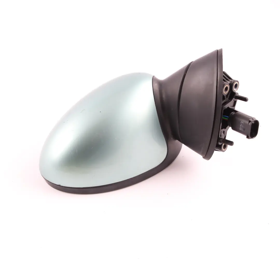 Wing Mirror Mini R50 R53 Exterior Right O/S Door 3 Pin Silk Green Metallic to with Part number 7192472 Wing Mirror Mini R50 R53 Exterior Right O/S Door 3 Pin Silk Green Metallic - SKU rhd-7192472-SILK - Part number 7192472
