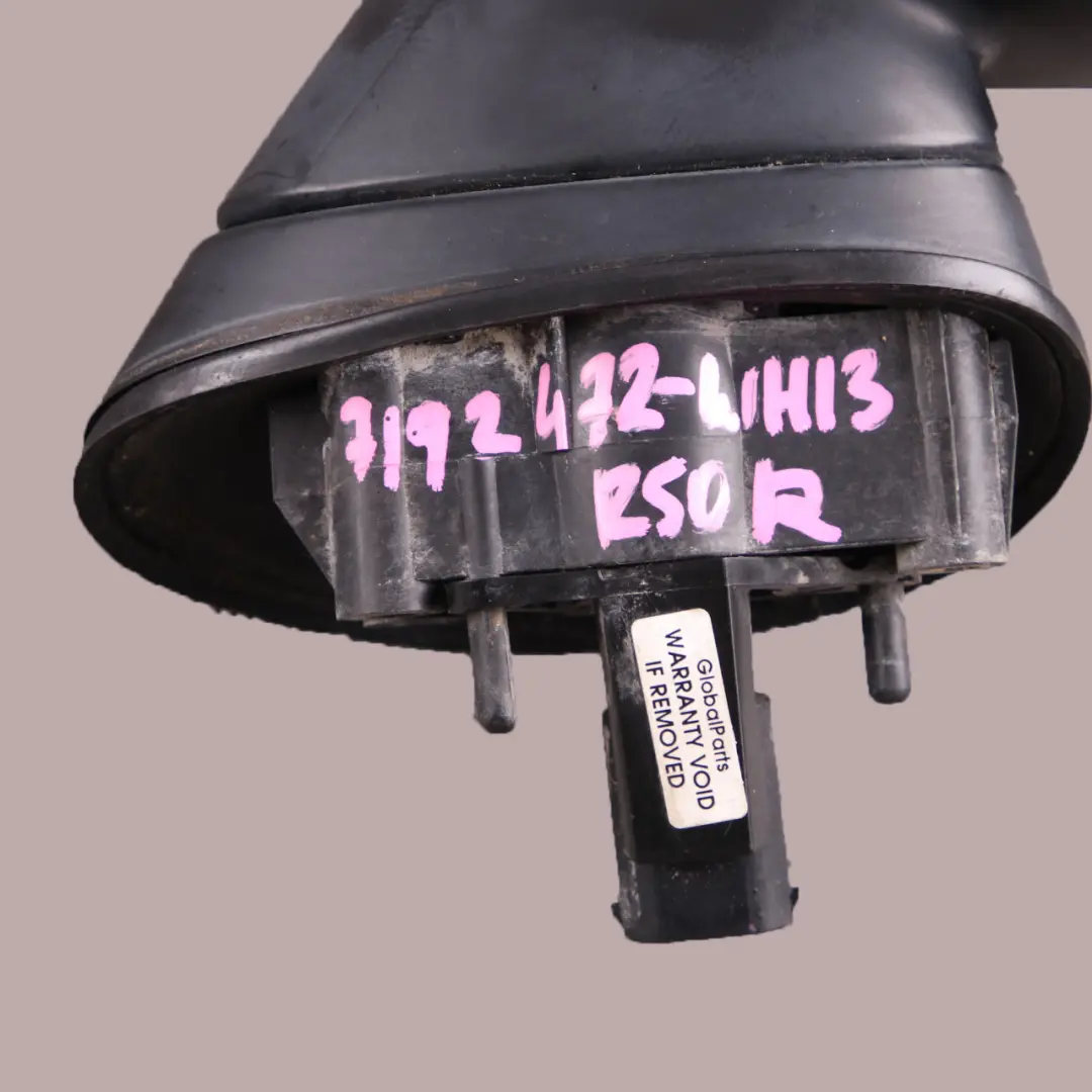 Exterior Right O/S Door Wing Mirror White to Mini Cooper One R50 R53 with Part number 7192472 Mini Cooper One R50 R53 Exterior Right O/S Door Wing Mirror White - SKU rhd-7192472-WHI3 - Part number 7192472