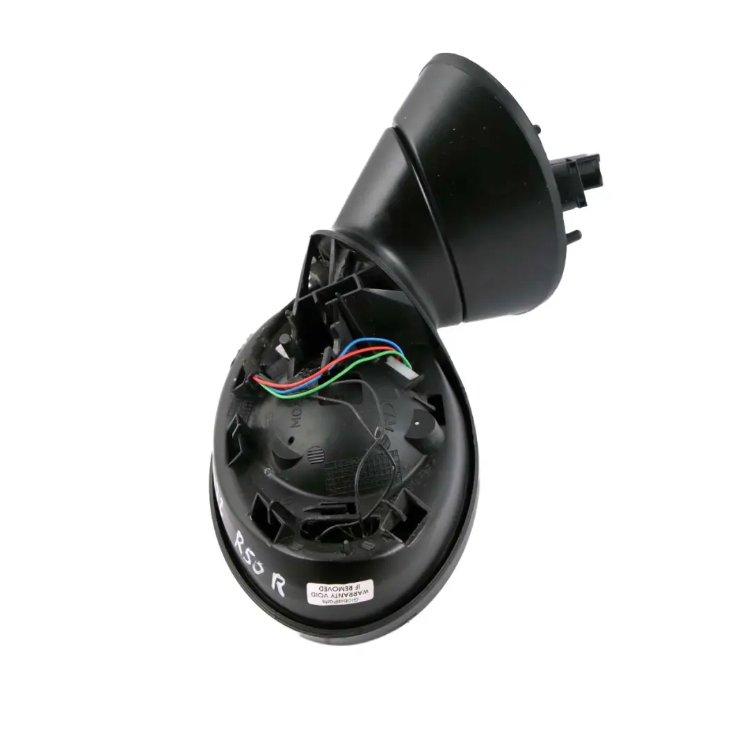 Heated Right Door Base Wing Mirror O/S 5 Pins to Mini Cooper One R50 R53 with Part number 7192472 Mini Cooper One R50 R53 Heated Right Door Base Wing Mirror O/S 5 Pins - SKU rhd-7192472 - Part number 7192472
