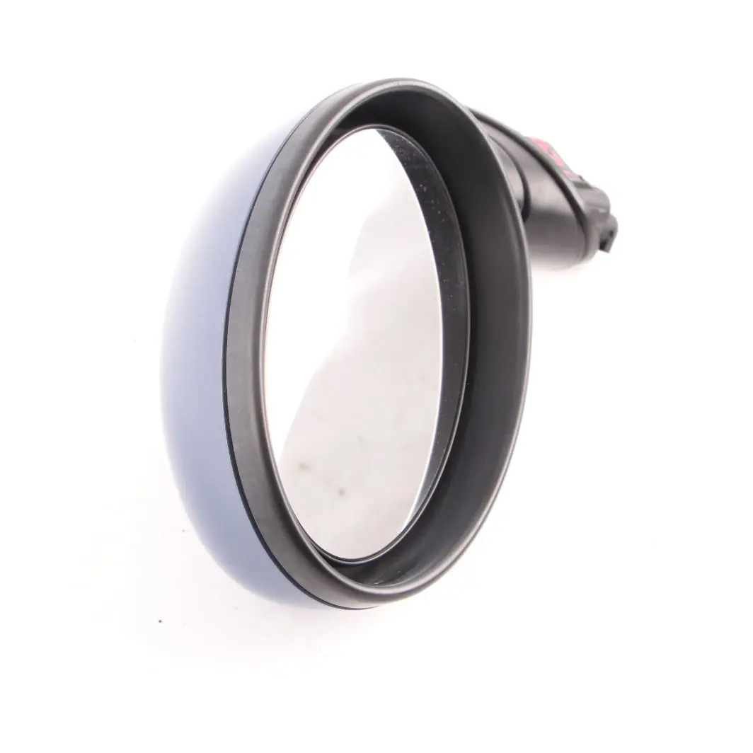 Wing Mirror Mini Cooper R50 R52 R53 Left Door Power Fold Cool Blue Metallic A27 to with Part number 7192475 Wing Mirror Mini Cooper R50 R52 R53 Left Door Power Fold Cool Blue Metallic A27 - SKU rhd-7192475-COOL - Part number 7192475