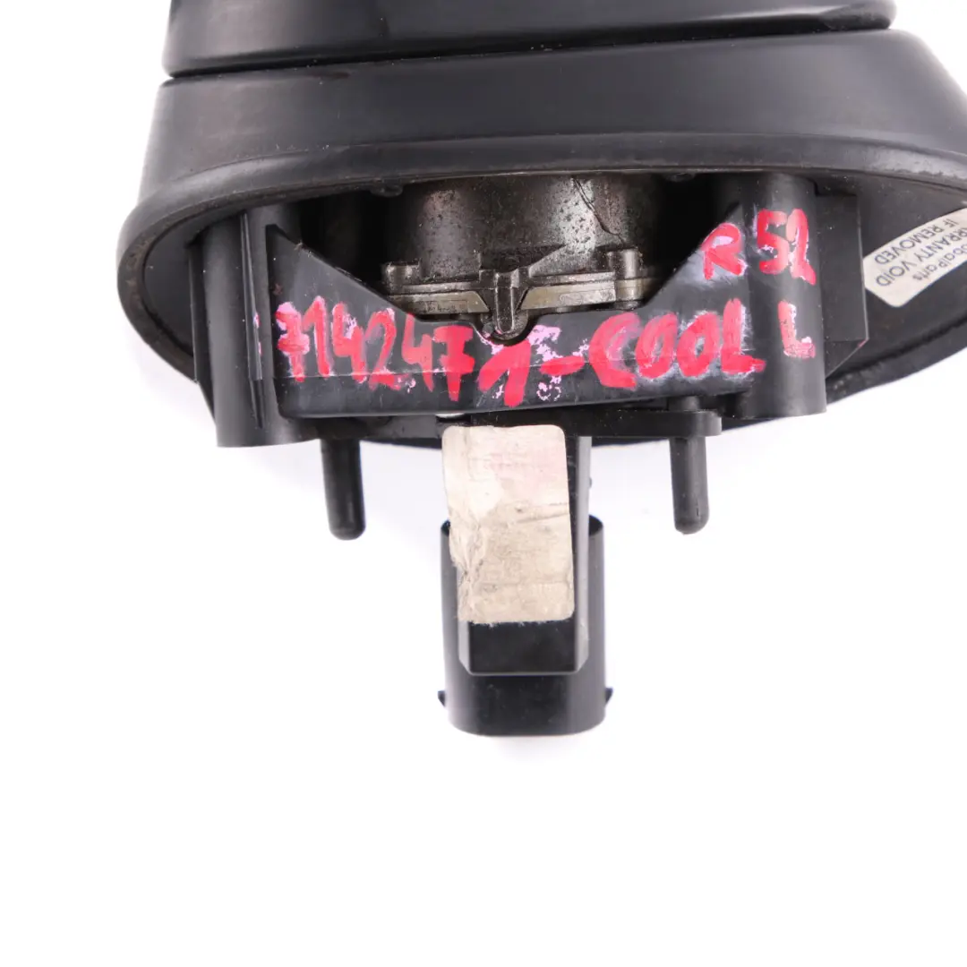 Wing Mirror Mini Cooper R50 R52 R53 Left Door Power Fold Cool Blue Metallic A27 to with Part number 7192475 Wing Mirror Mini Cooper R50 R52 R53 Left Door Power Fold Cool Blue Metallic A27 - SKU rhd-7192475-COOL - Part number 7192475