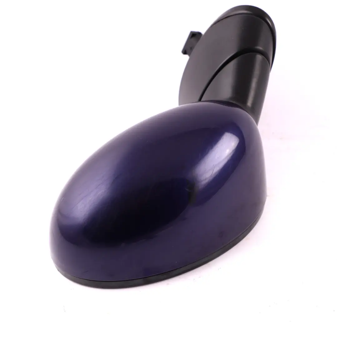 Left Door Wing Mirror Power Fold Black-eye Purple to Mini Cooper One R50 R52 R53 with Part number 7192475 Mini Cooper One R50 R52 R53 Left Door Wing Mirror Power Fold Black-eye Purple - SKU rhd-7192475-PUR - Part number 7192475