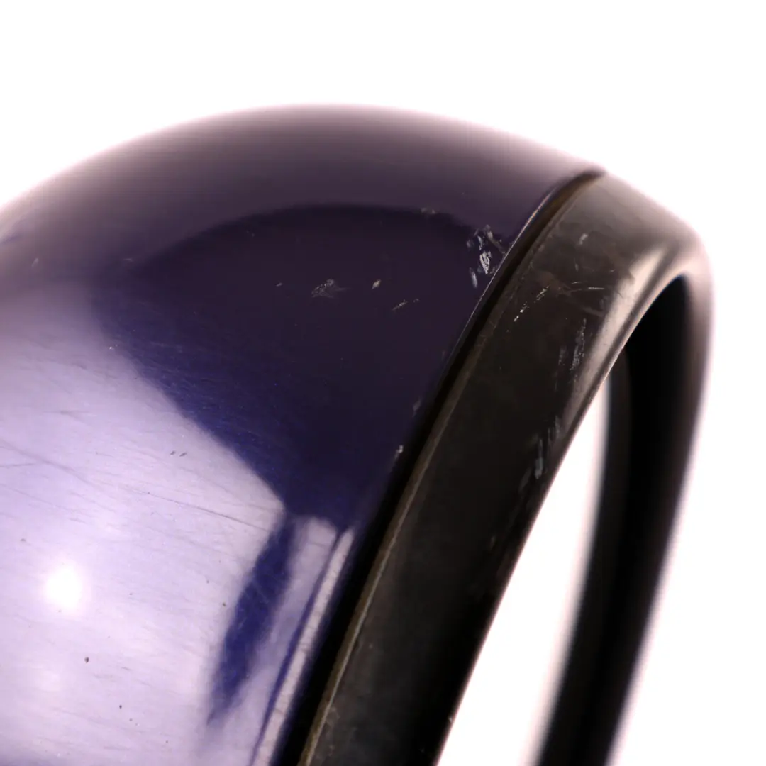 Left Door Wing Mirror Power Fold Black-eye Purple to Mini Cooper One R50 R52 R53 with Part number 7192475 Mini Cooper One R50 R52 R53 Left Door Wing Mirror Power Fold Black-eye Purple - SKU rhd-7192475-PUR - Part number 7192475
