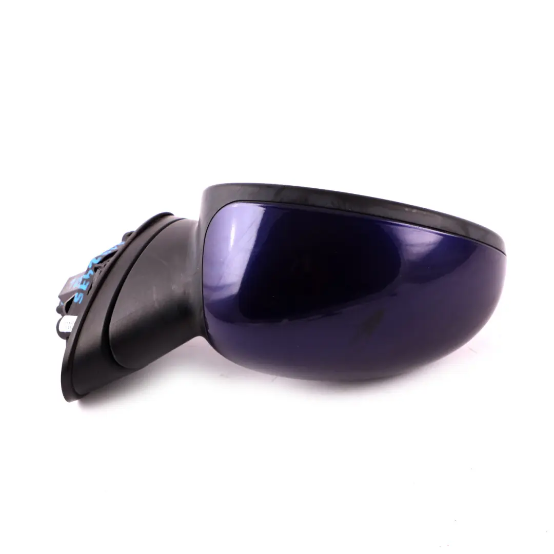 Left Door Wing Mirror Power Fold Black-eye Purple to Mini Cooper One R50 R52 R53 with Part number 7192475 Mini Cooper One R50 R52 R53 Left Door Wing Mirror Power Fold Black-eye Purple - SKU rhd-7192475-PUR - Part number 7192475