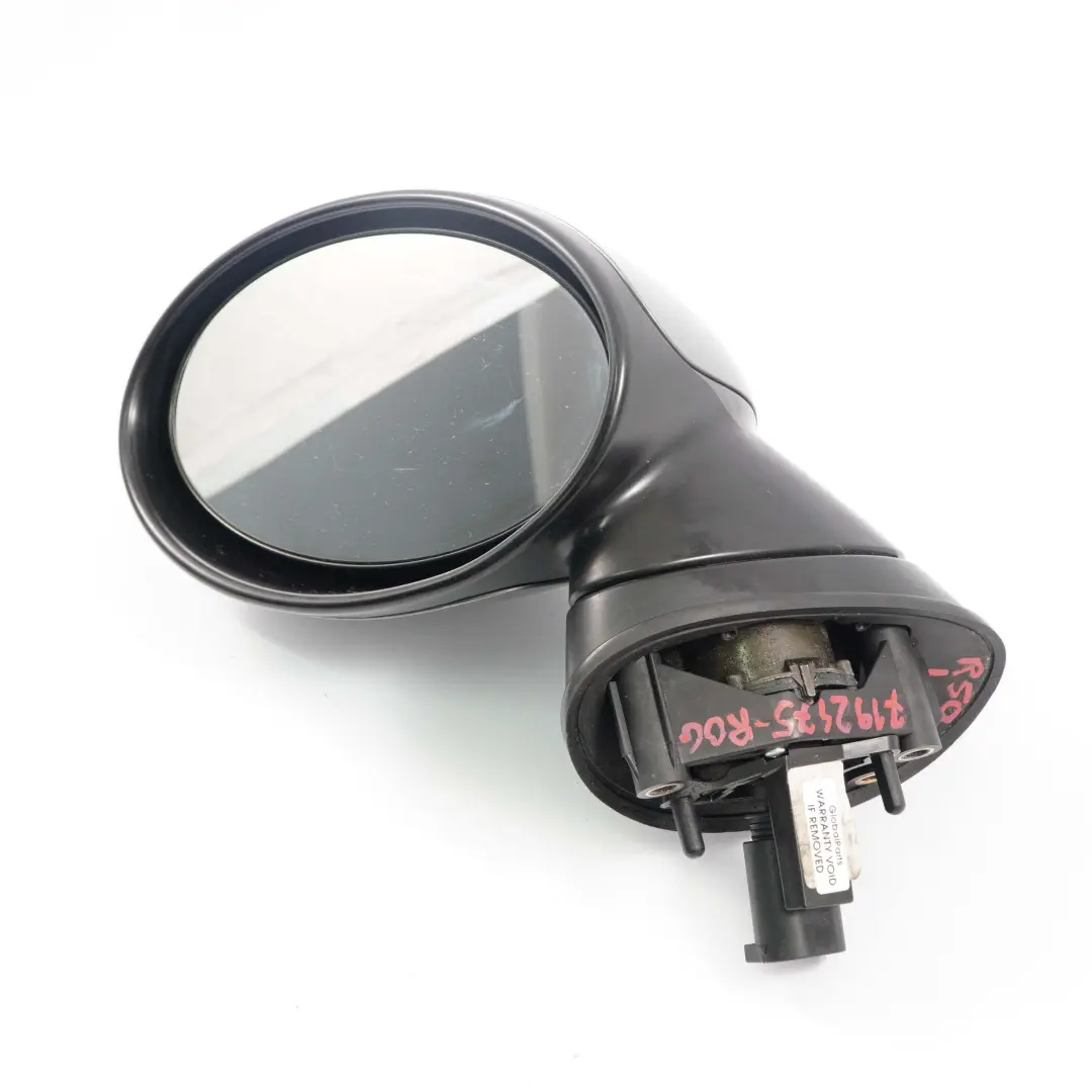 Wing Mirror Mini Cooper R50 R52 R53 Left Door Power Fold Royal Grey Metallic A48 to with Part number 7192475 Wing Mirror Mini Cooper R50 R52 R53 Left Door Power Fold Royal Grey Metallic A48 - SKU rhd-7192475-ROG - Part number 7192475