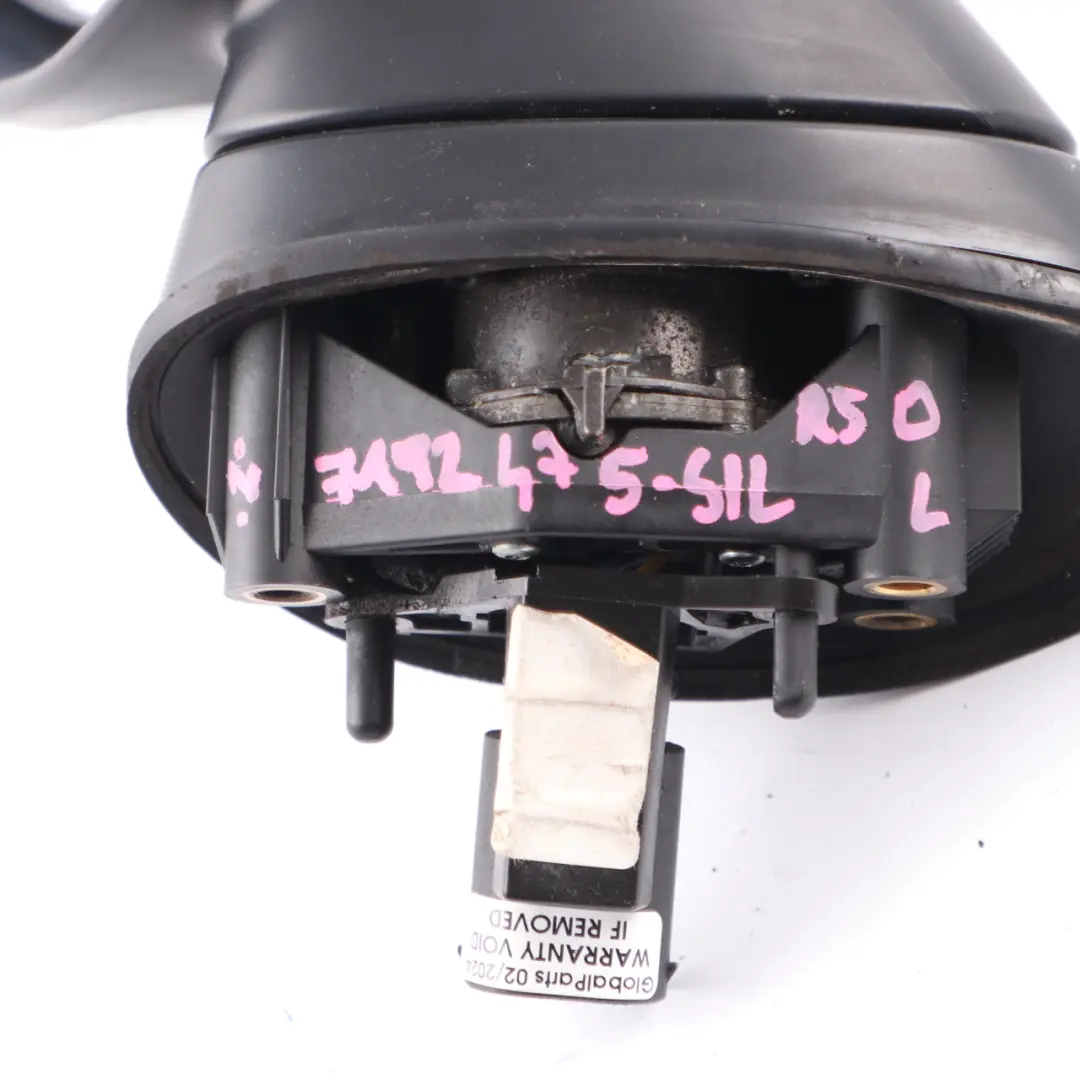 Wing Mirror Mini Cooper R50 R52 R53 Left N/S Door Power Fold 7 Pins Silver to with Part number 7192475 Wing Mirror Mini Cooper R50 R52 R53 Left N/S Door Power Fold 7 Pins Silver - SKU rhd-7192475-SIL - Part number 7192475