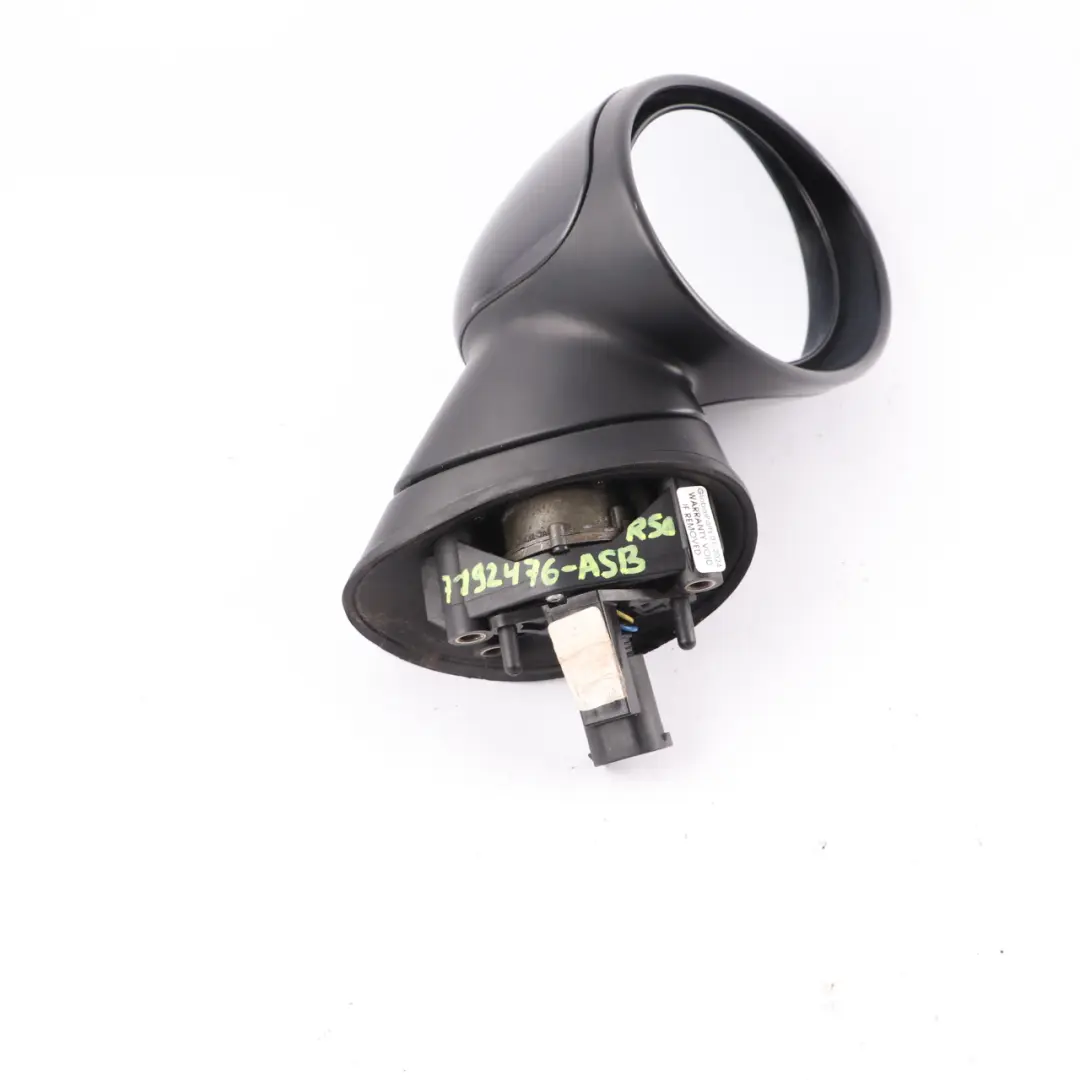 Heated Right Wing Mirror Power Fold Astro Black Metallic A25 to Mini R50 R52 R53 with Part number 7192476 Mini R50 R52 R53 Heated Right Wing Mirror Power Fold Astro Black Metallic A25 - SKU rhd-7192476-ASB - Part number 7192476