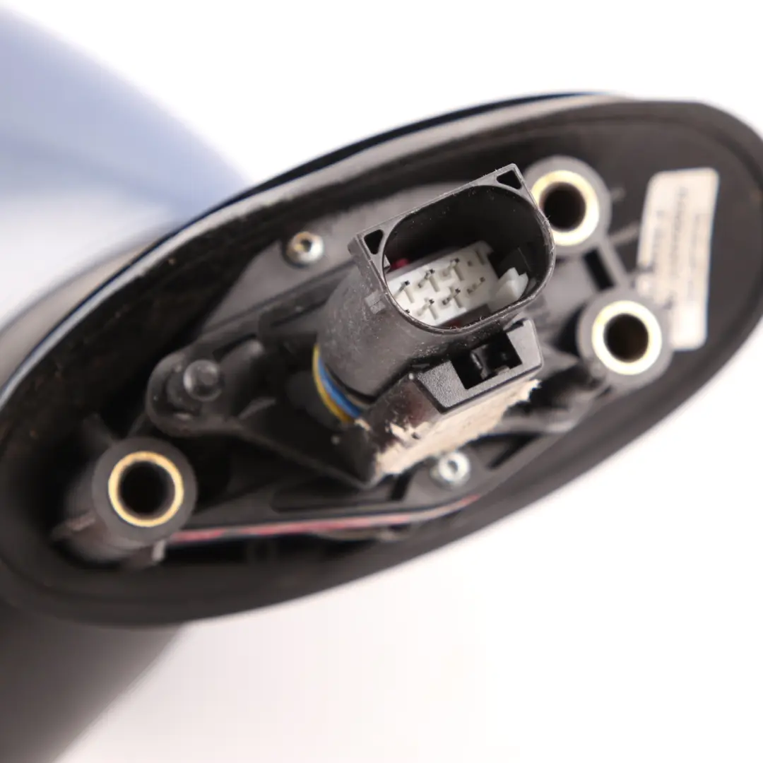 Wing Mirror Mini R50 R52 R53 Heated Right Door Power Fold Cool Blue Metallic A27 to with Part number 7192476 Wing Mirror Mini R50 R52 R53 Heated Right Door Power Fold Cool Blue Metallic A27 - SKU rhd-7192476-COOL - Part number 7192476