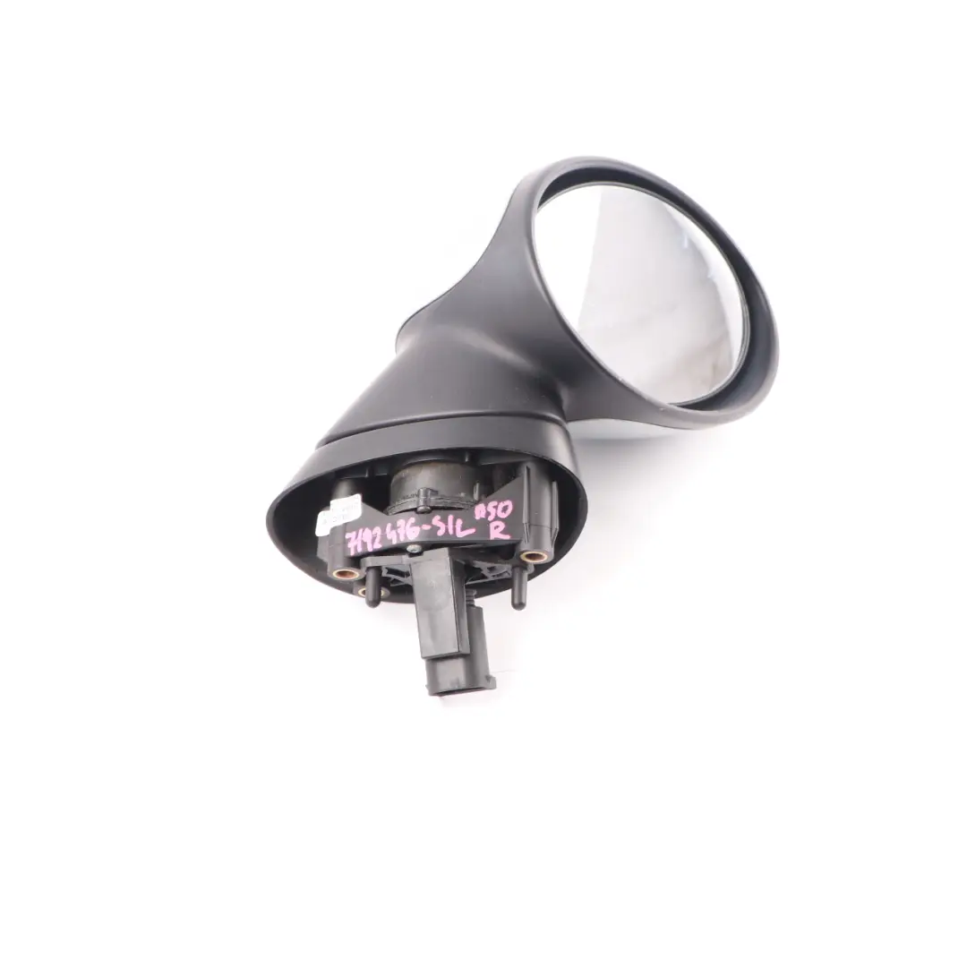 Wing Mirror Mini R50 R52 R53 Heated Power Fold Door Right O/S Silver 7 Pins to with Part number 7192476 Wing Mirror Mini R50 R52 R53 Heated Power Fold Door Right O/S Silver 7 Pins - SKU rhd-7192476-SIL - Part number 7192476