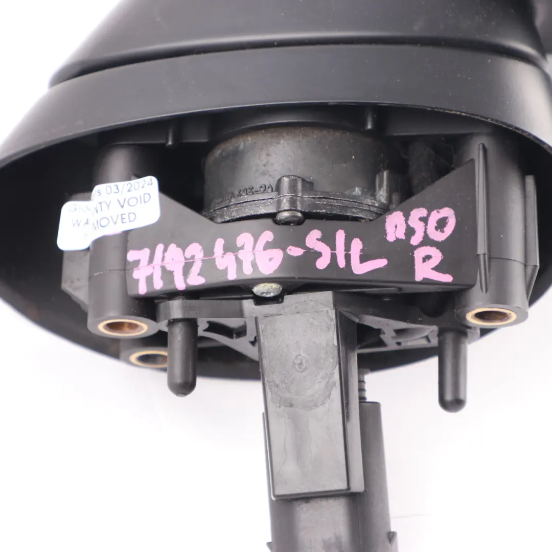 Wing Mirror Mini R50 R52 R53 Heated Power Fold Door Right O/S Silver 7 Pins to with Part number 7192476 Wing Mirror Mini R50 R52 R53 Heated Power Fold Door Right O/S Silver 7 Pins - SKU rhd-7192476-SIL - Part number 7192476