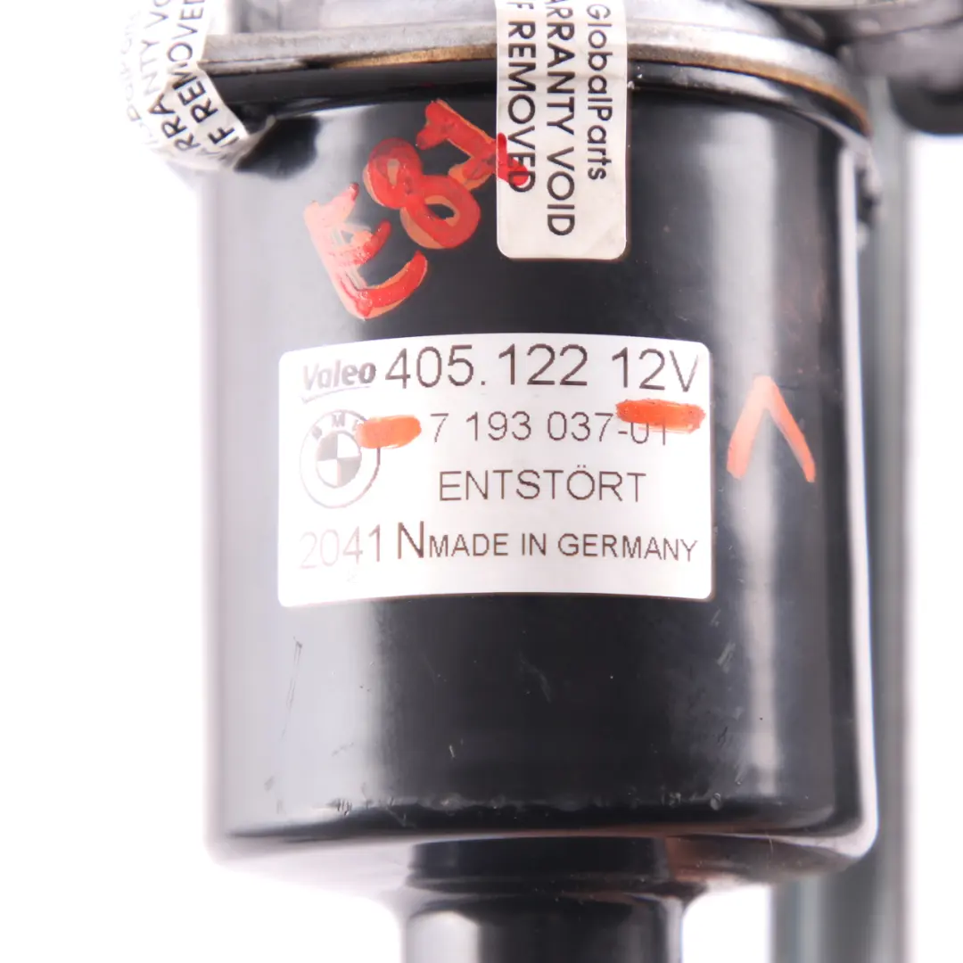 Front Windscreen Wiper System Linkage 7193037 to BMW E81 E87 E88 Motor with Part number 7192964 BMW E81 E87 E88 Motor Front Windscreen Wiper System Linkage 7193037 - SKU rhd-7192964-1 - Part number 7192964